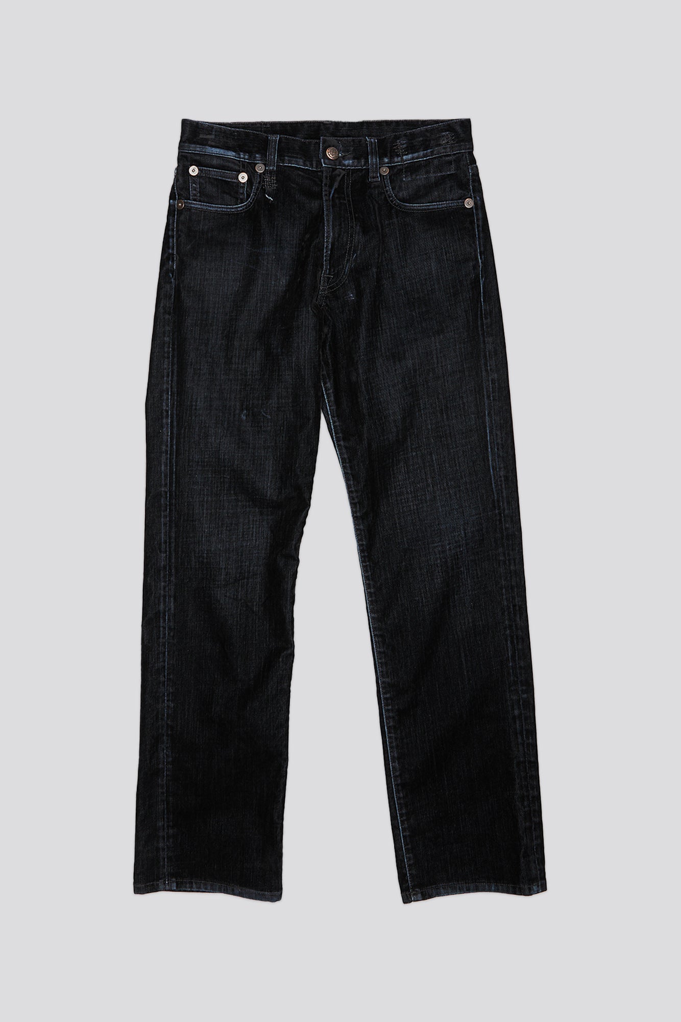 ROMEO JEAN - FLOCKED BLACK - R13