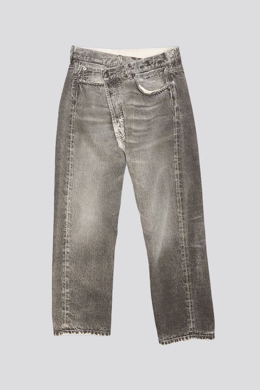 CROSSOVER JEAN - MUD GREY