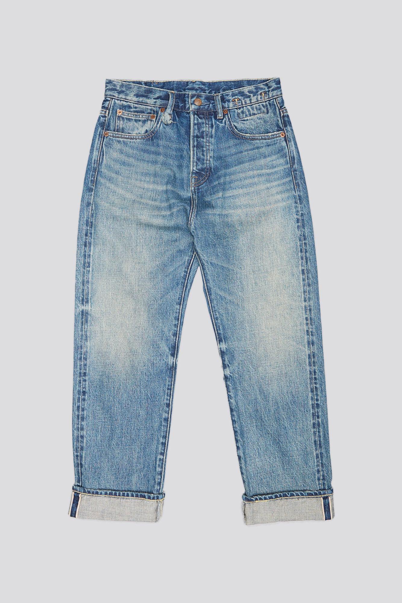 BOYFRIEND JEAN - ASPEN SELVEDGE BLUE