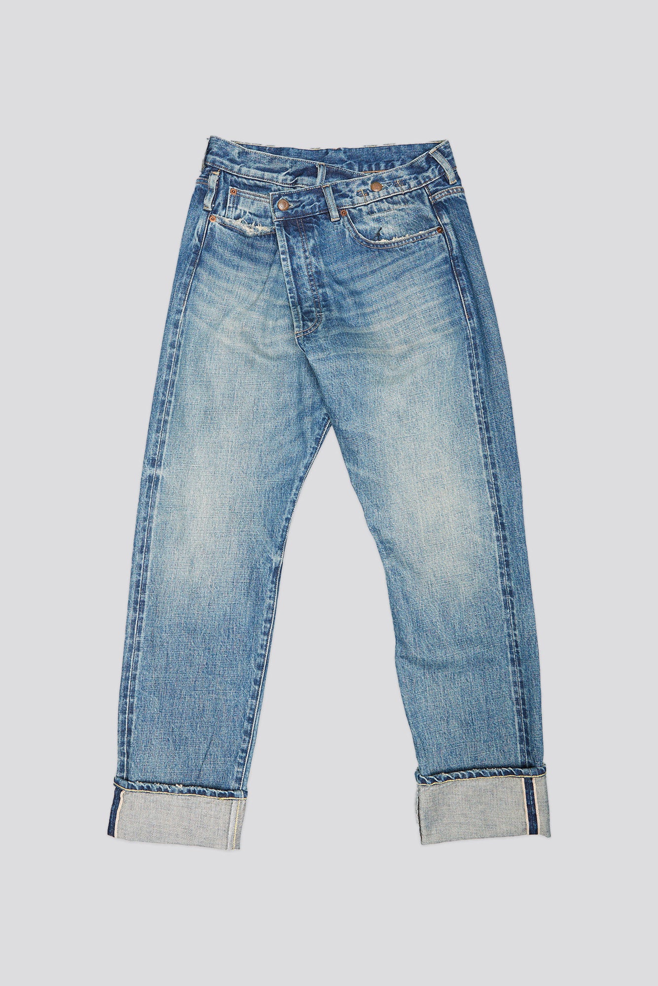 CROSSOVER JEAN - ASPEN SELVEDGE BLUE