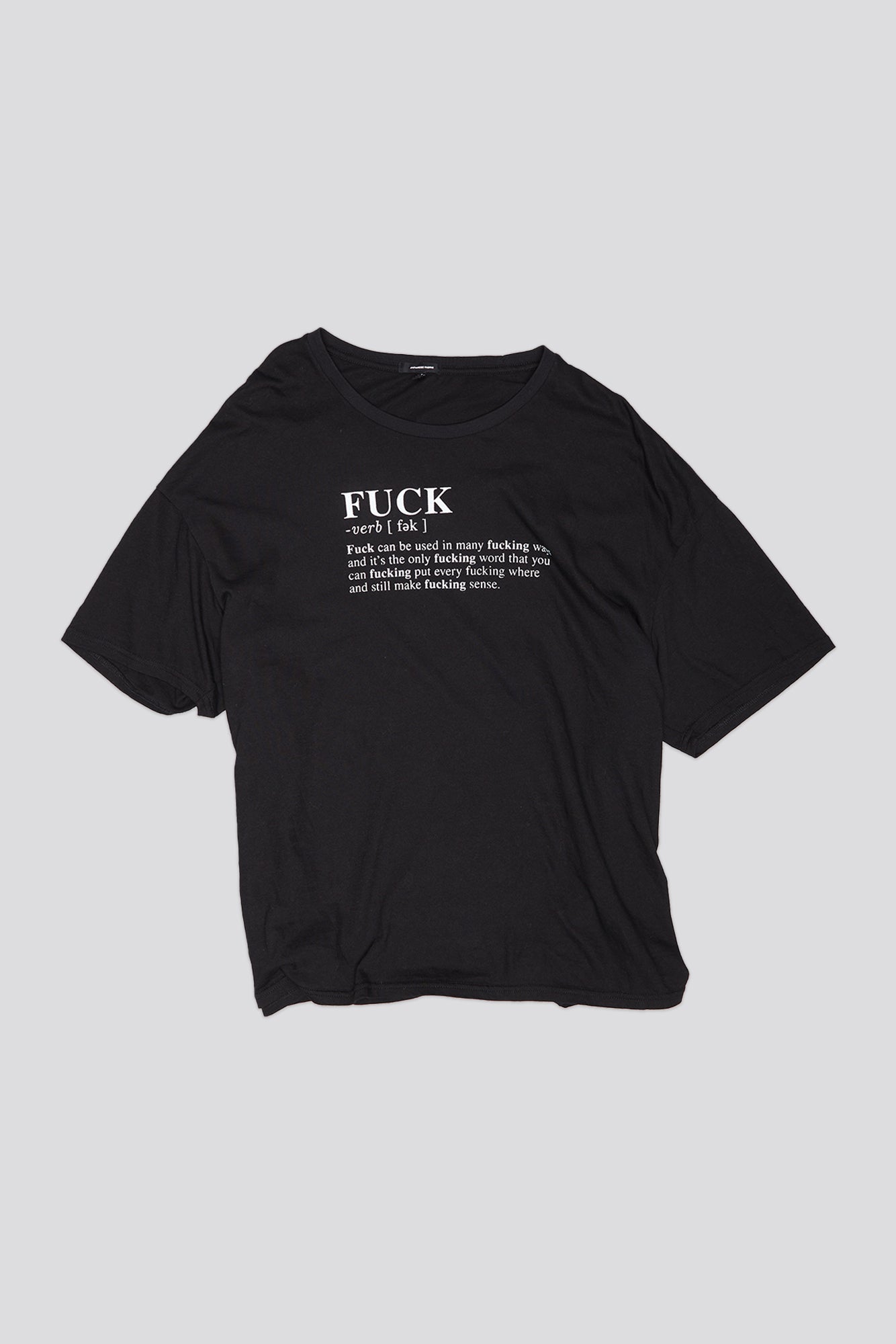 FUCK DEFINITION T - BLACK