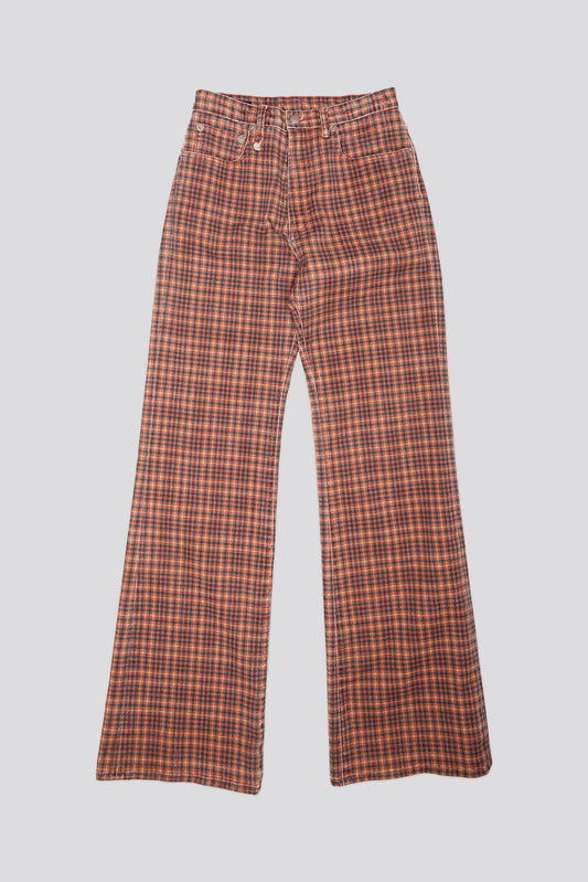 JANE JEAN - PRINTED AUBURN PLAID