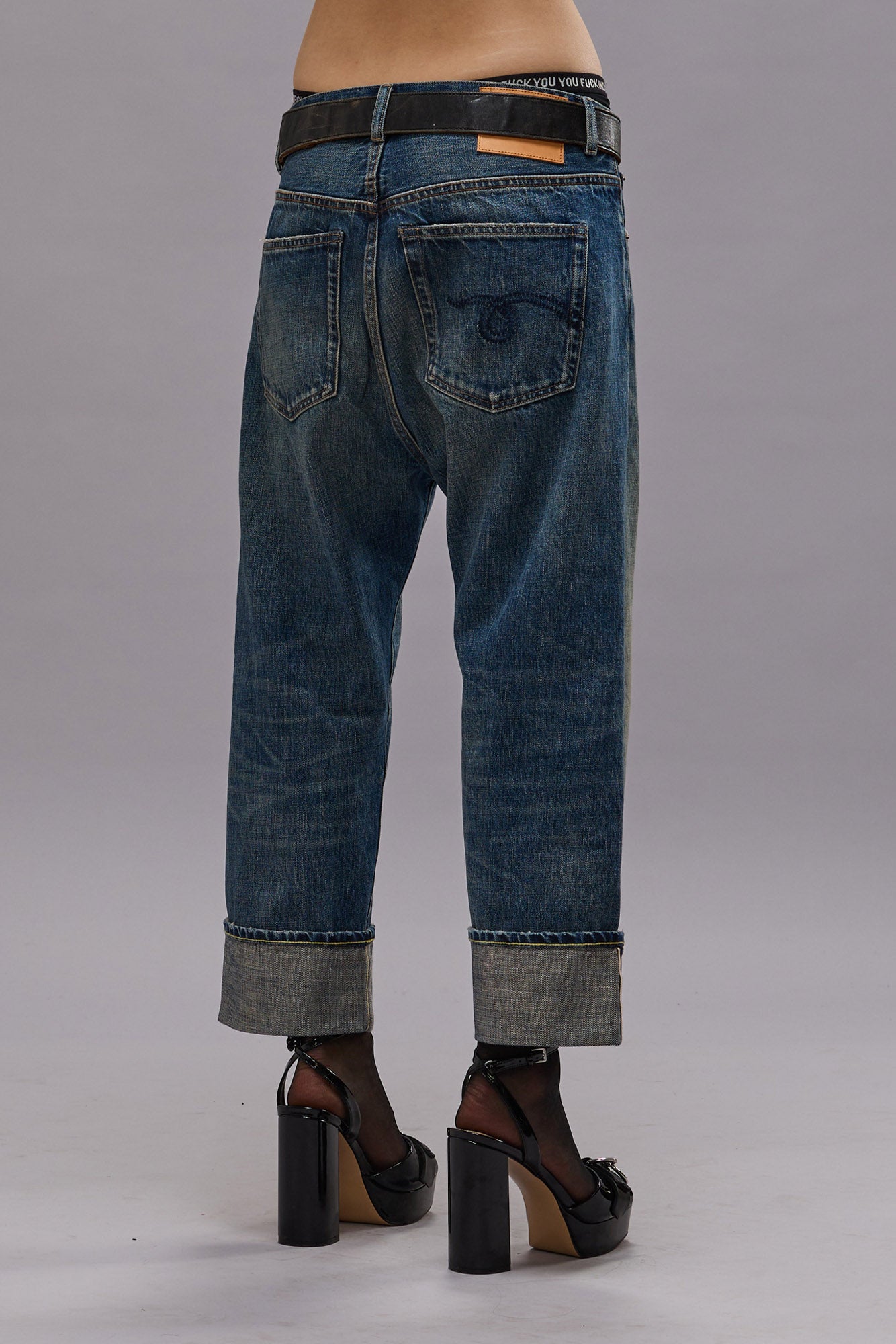 TAILORED DROP JEAN - ASPEN SELVEDGE BLUE - R13