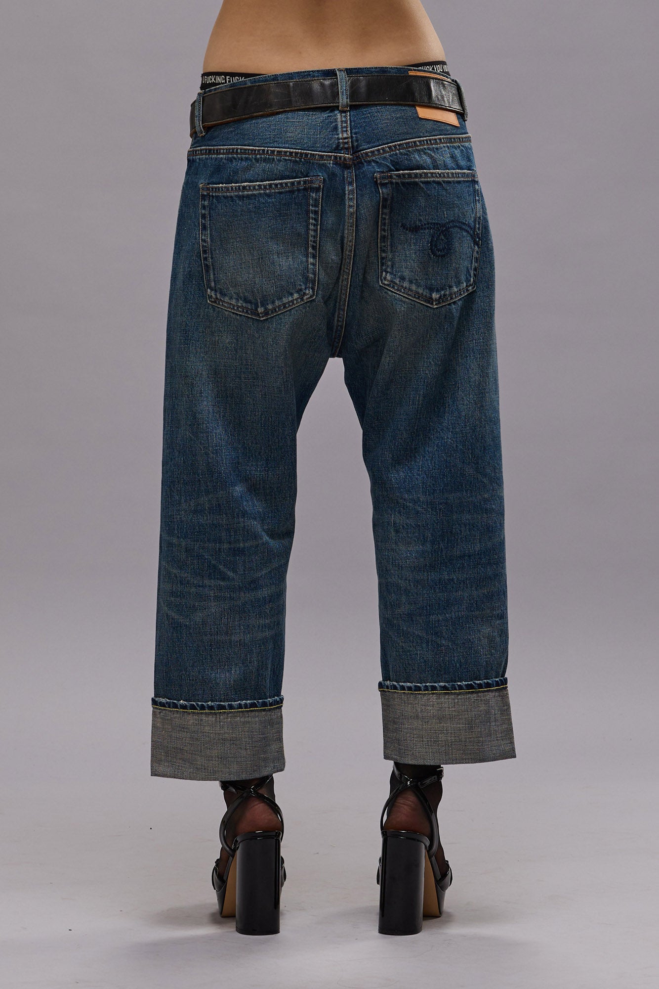 TAILORED DROP - ASPEN SELVEDGE BLUE - R13