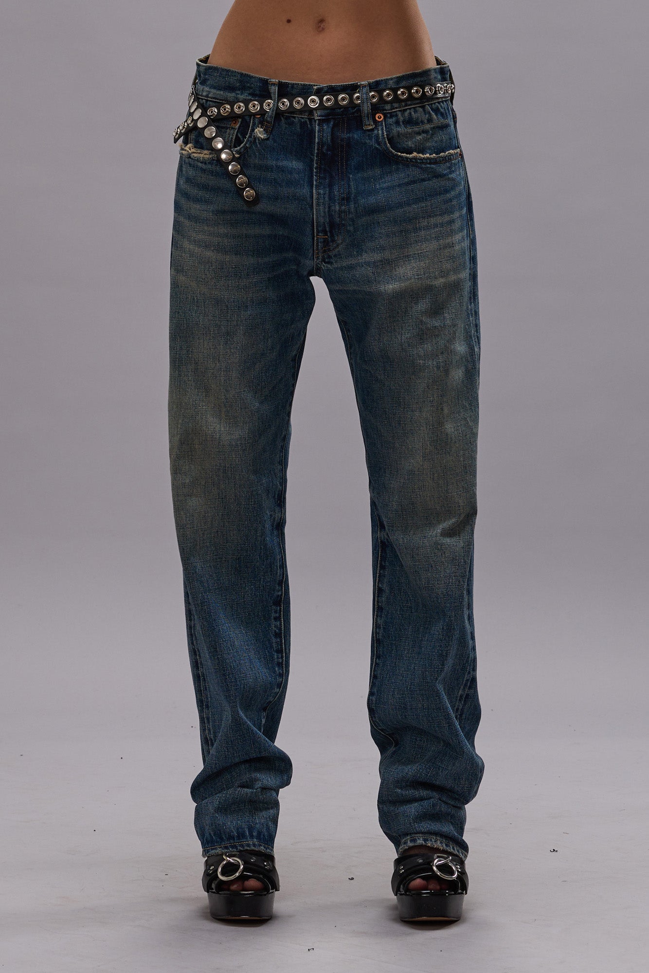 BOYFRIEND JEAN - ASPEN SELVEDGE BLUE