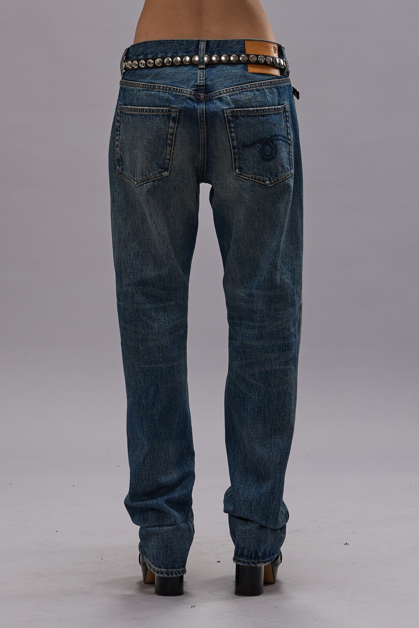 BOYFRIEND JEAN - ASPEN SELVEDGE BLUE - R13