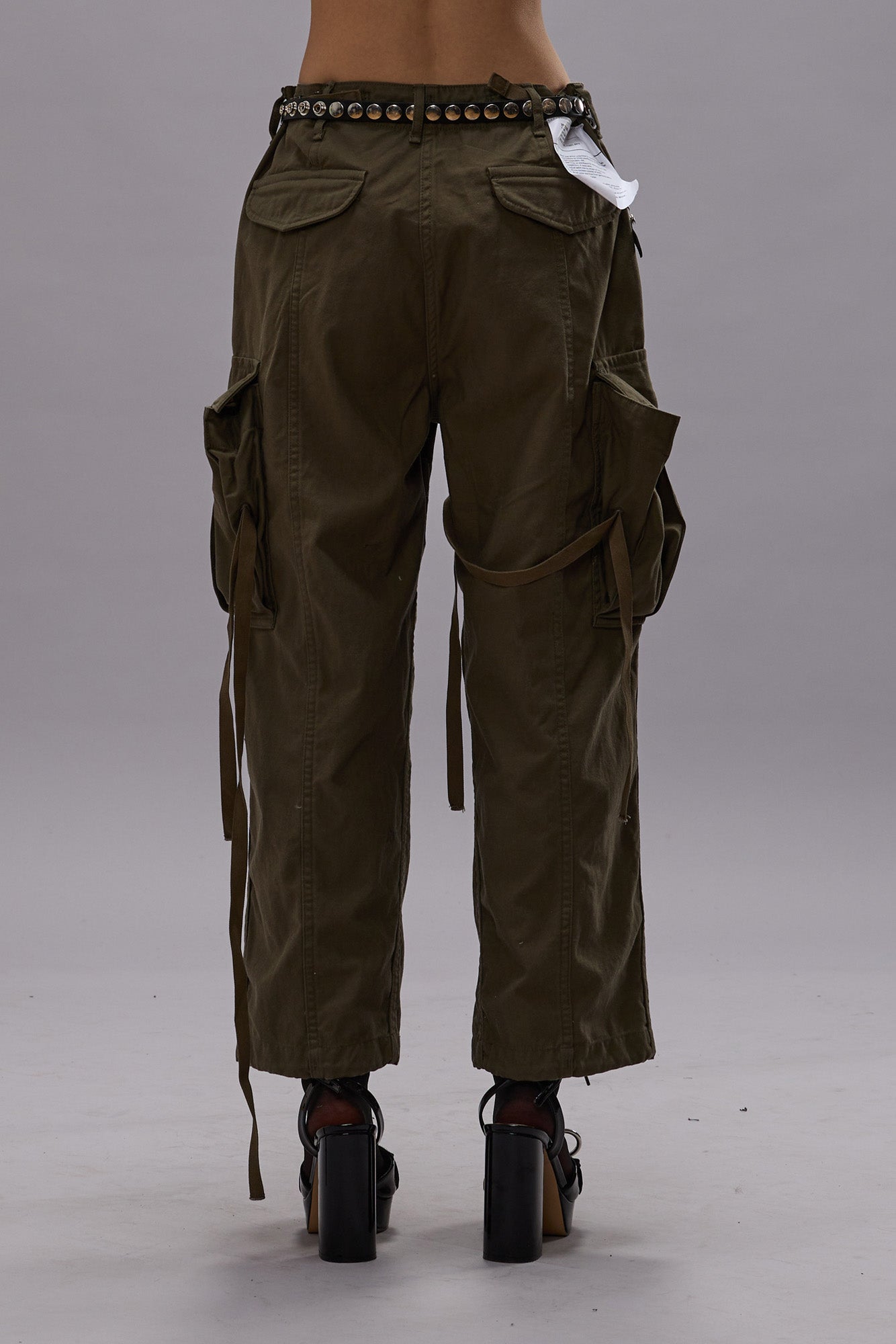 CROPPED CARGO - VINTAGE OLIVE DRAB