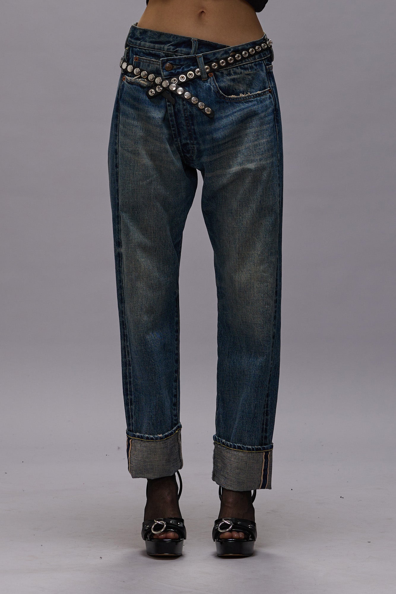 CROSSOVER JEAN - ASPEN SELVEDGE BLUE - R13