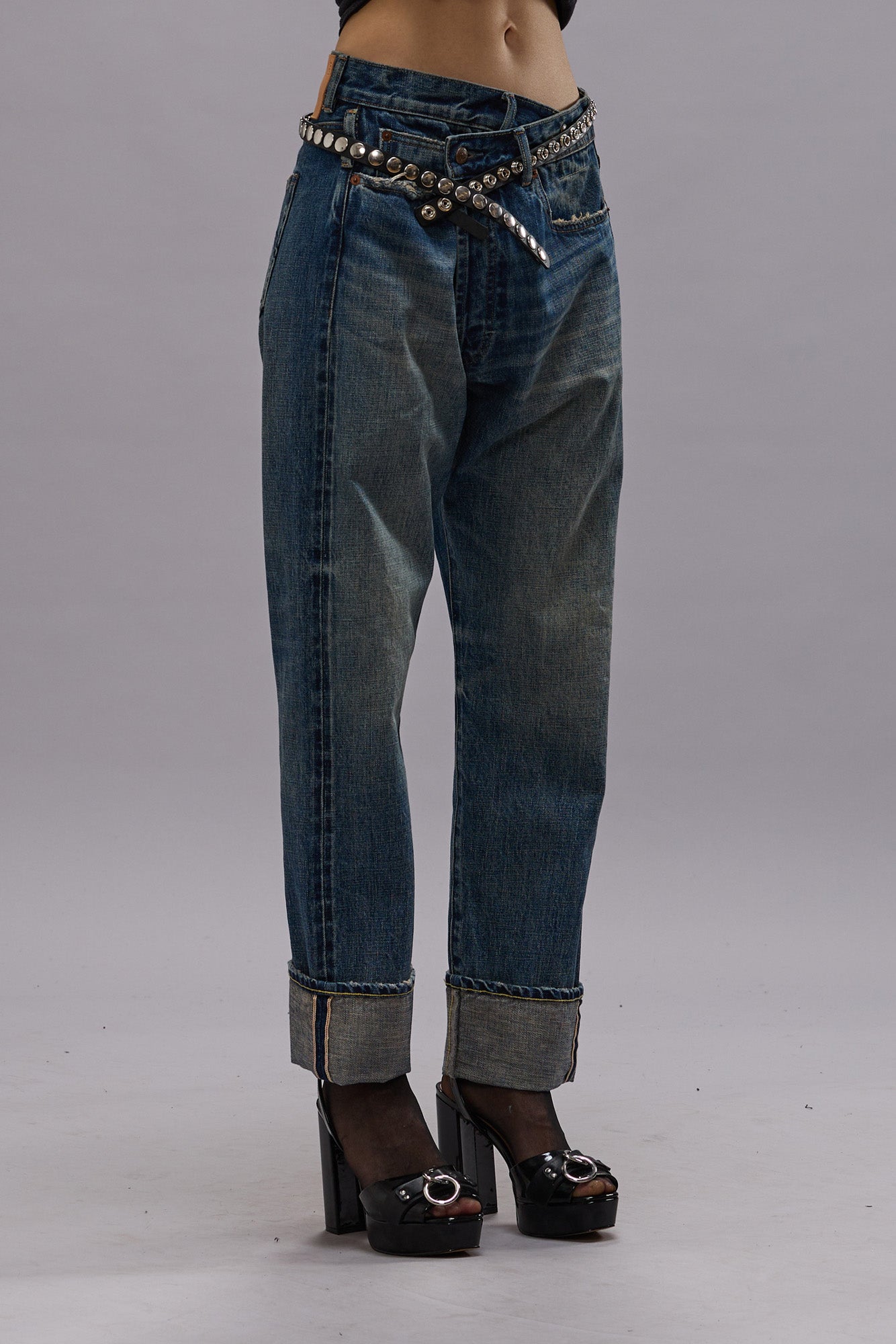 CROSSOVER JEAN - ASPEN SELVEDGE BLUE