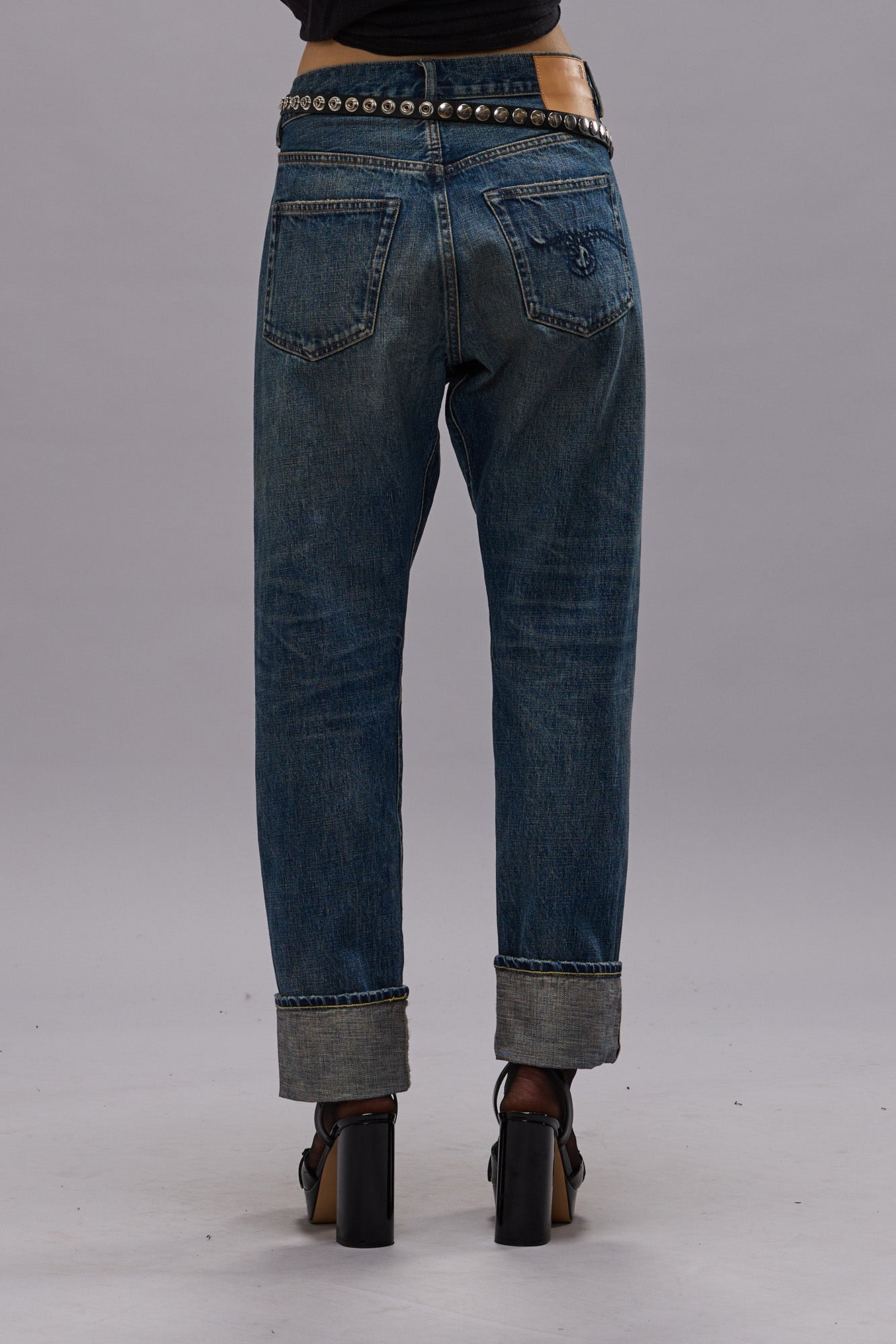 CROSSOVER JEAN - ASPEN SELVEDGE BLUE