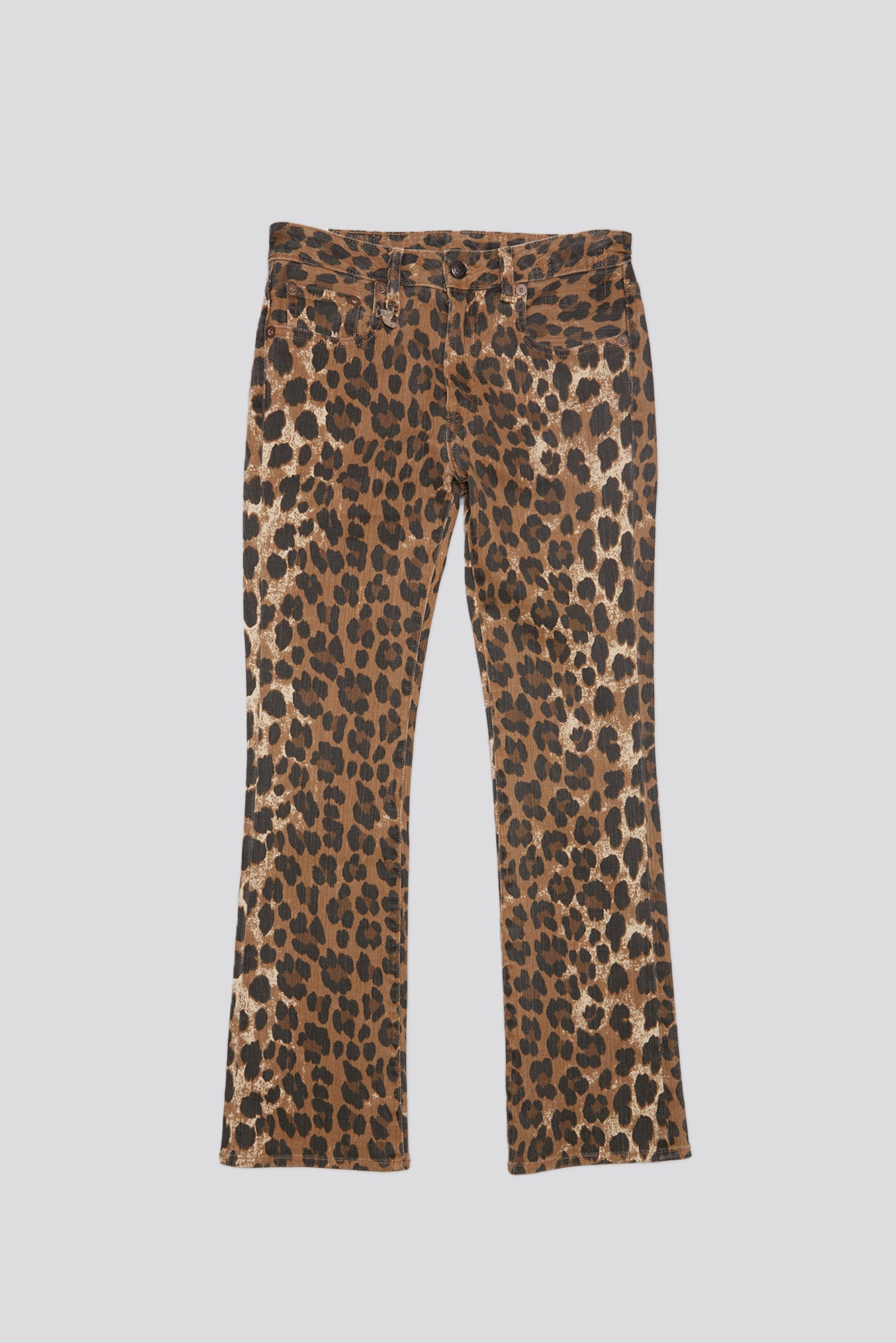 KICK FIT - STONE WASHED LEOPARD