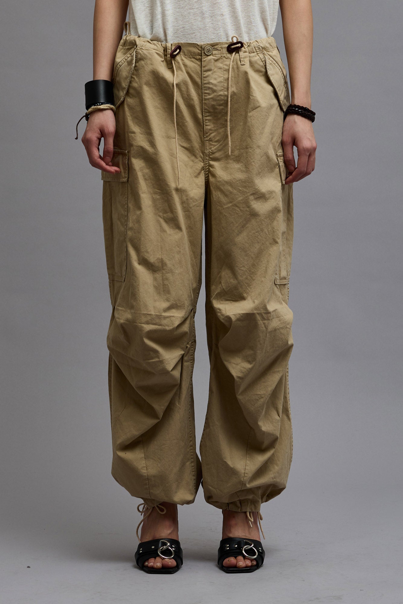 BALLOON ARMY PANT - KHAKI