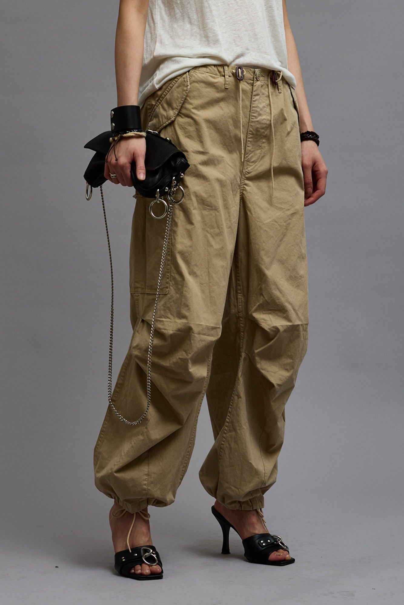 BALLOON ARMY PANT - KHAKI - R13