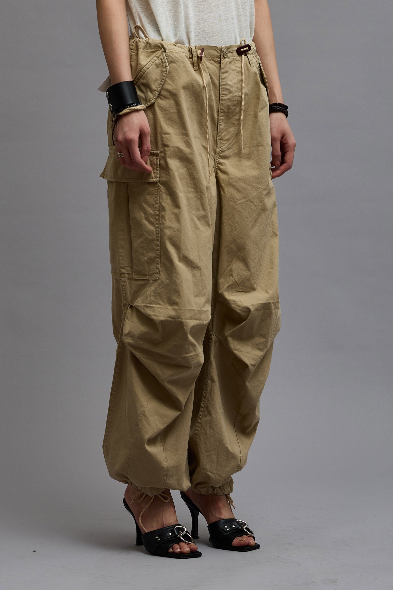 BALLOON ARMY PANT - KHAKI - R13