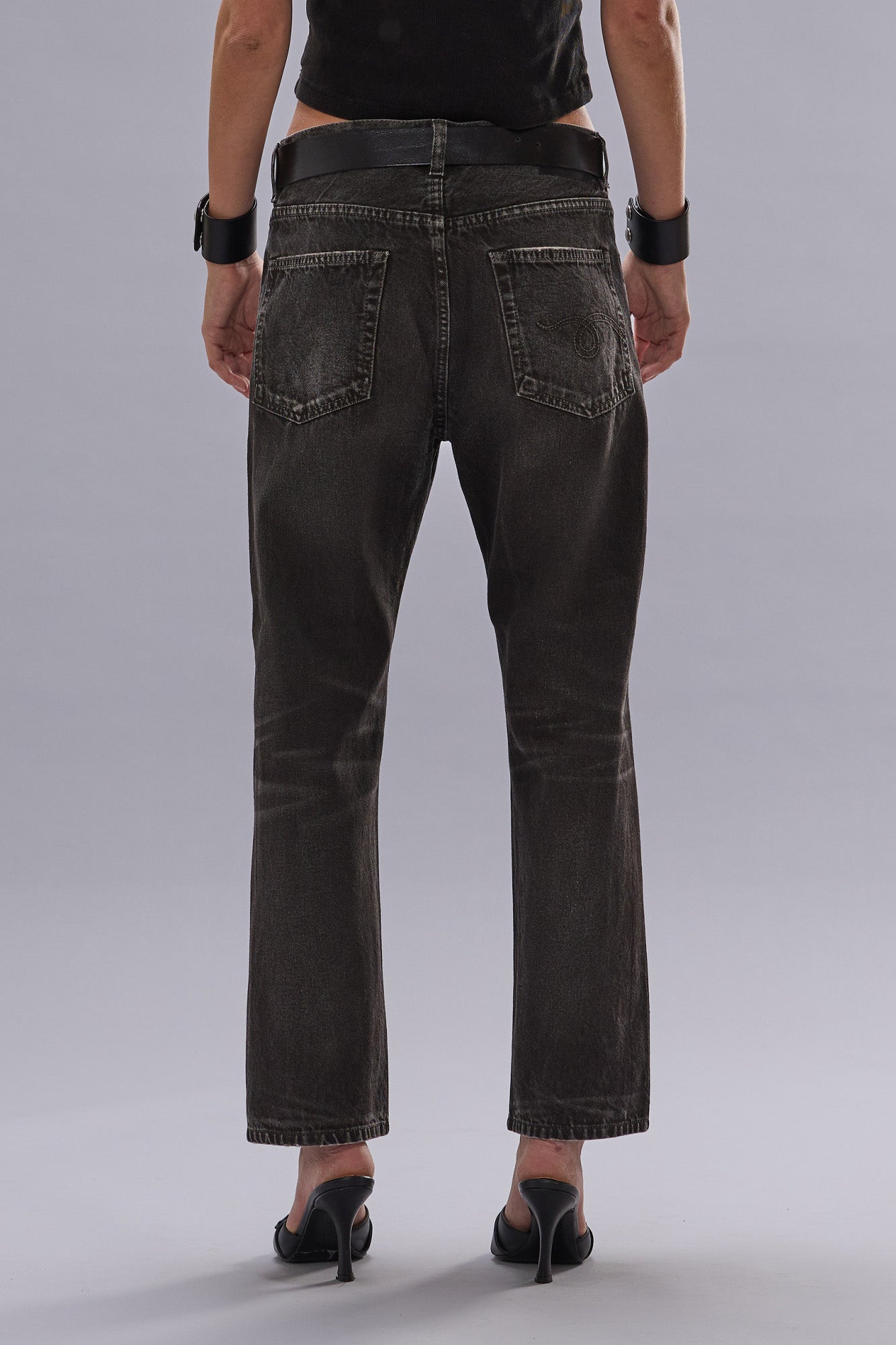 BOYFRIEND JEAN - MUD GREY - R13