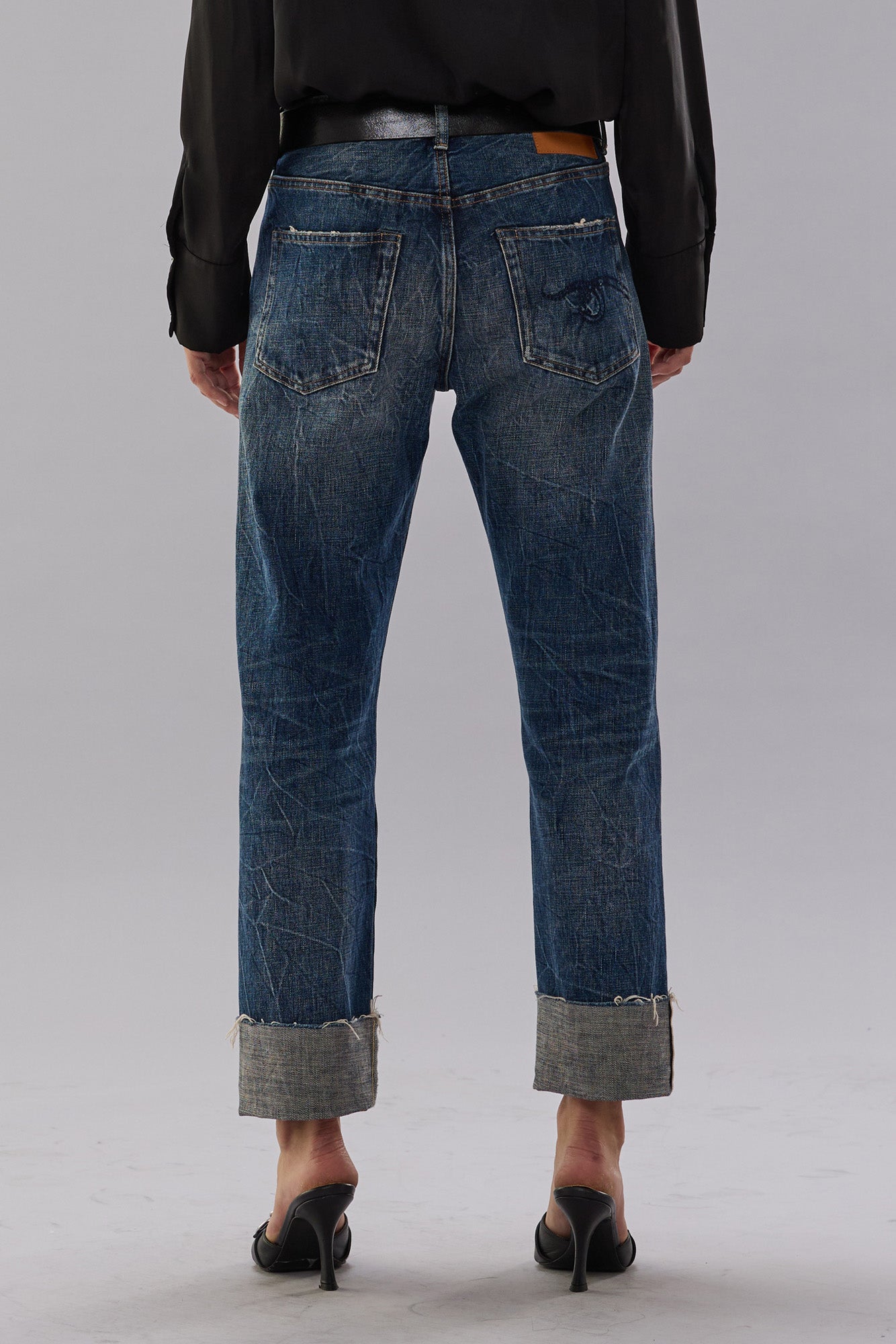 BOYFRIEND JEAN - TYNE SELVEDGE BLUE - R13