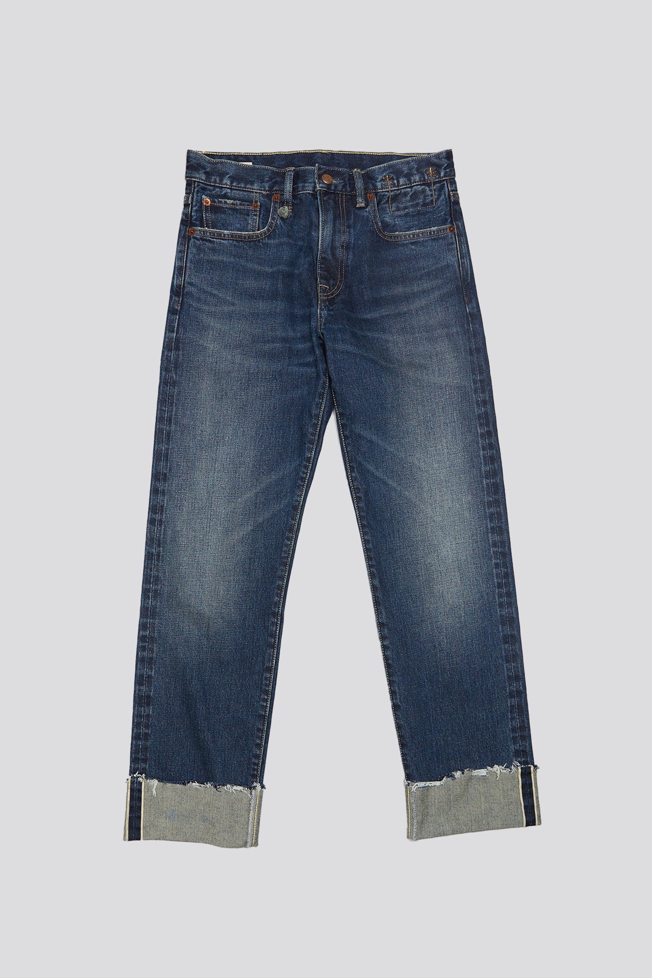 R13 Kick Fit shops Thompkins Wash Distressed Paint Splatter Frayed Hem Jeans 24 $495