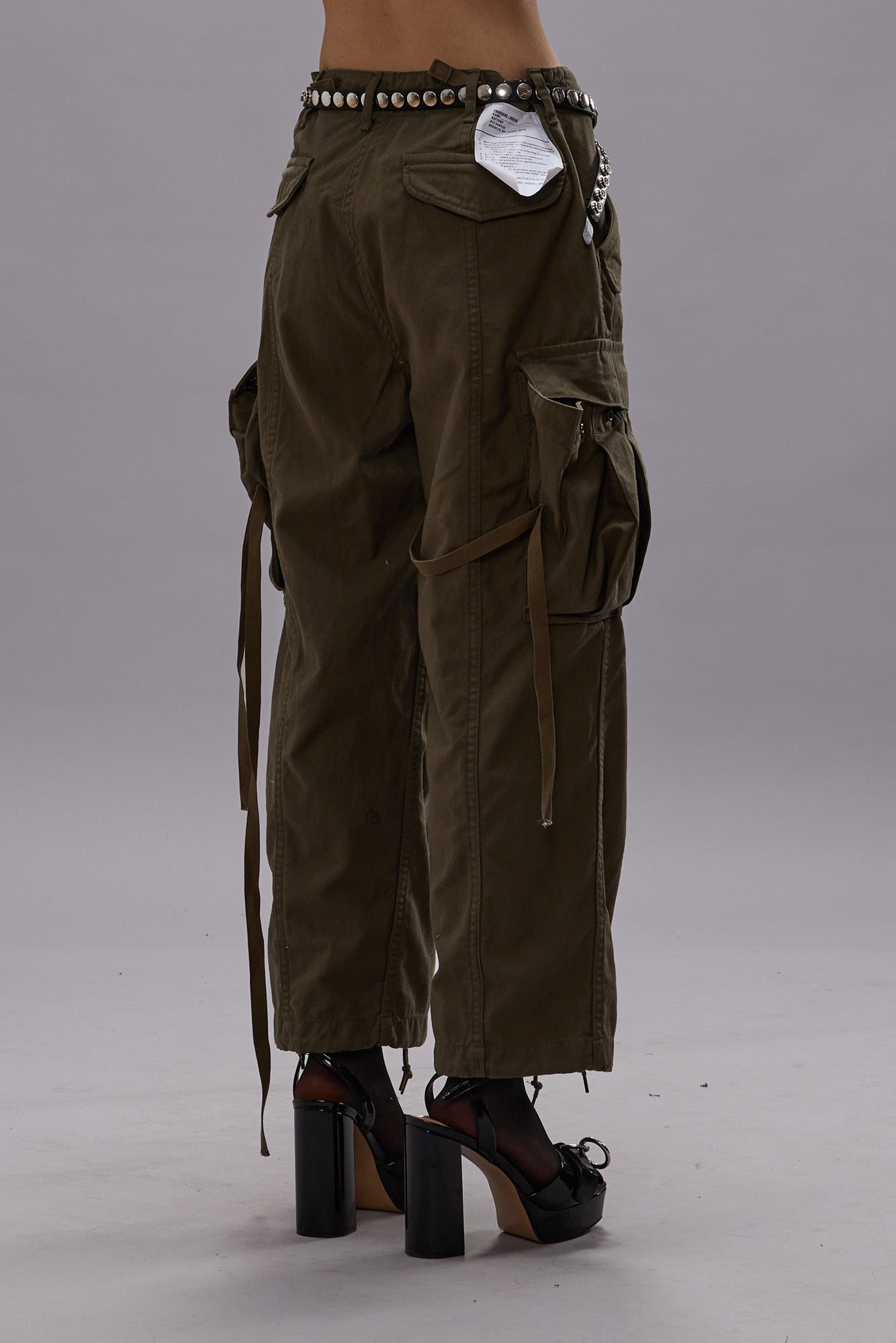 CROPPED CARGO - VINTAGE OLIVE DRAB - R13