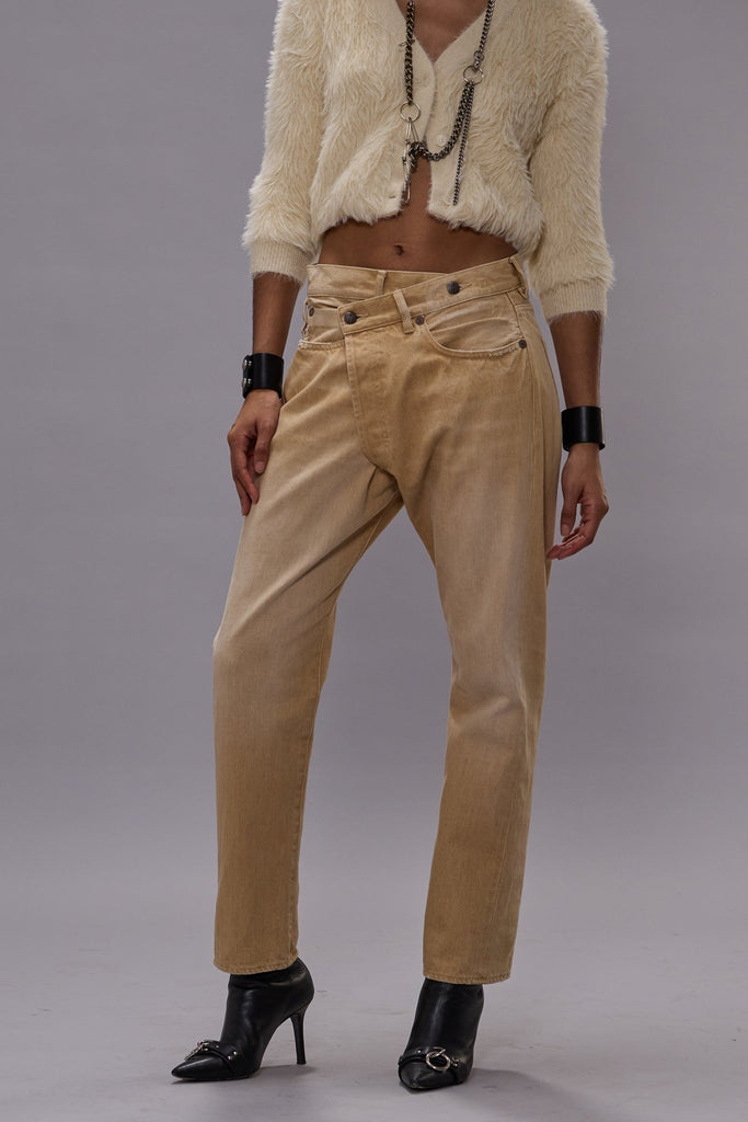 CROSSOVER JEAN - FADED WHEAT