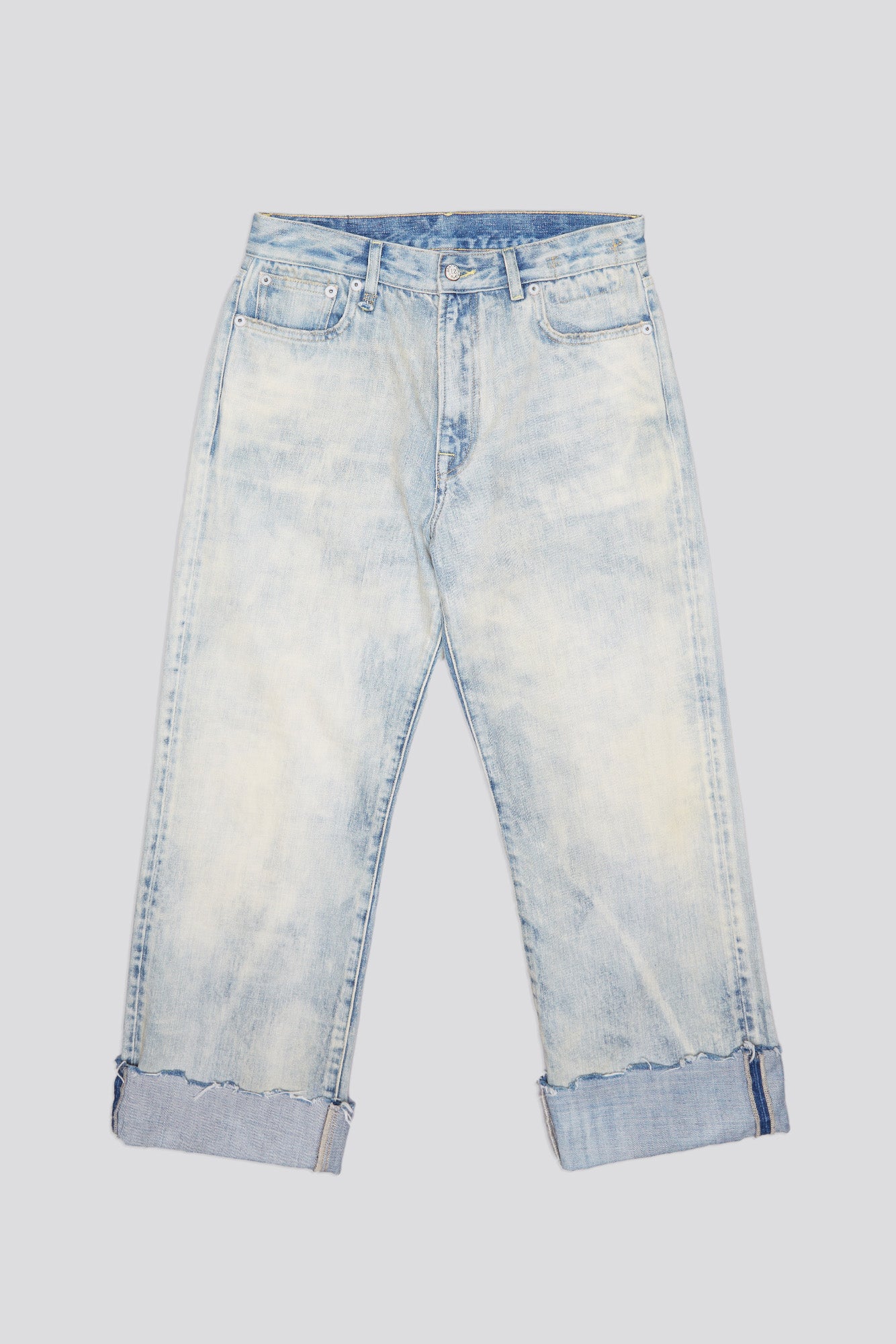 CUFFED X-BOYFRIEND - VINTAGE ASH BLUE - R13