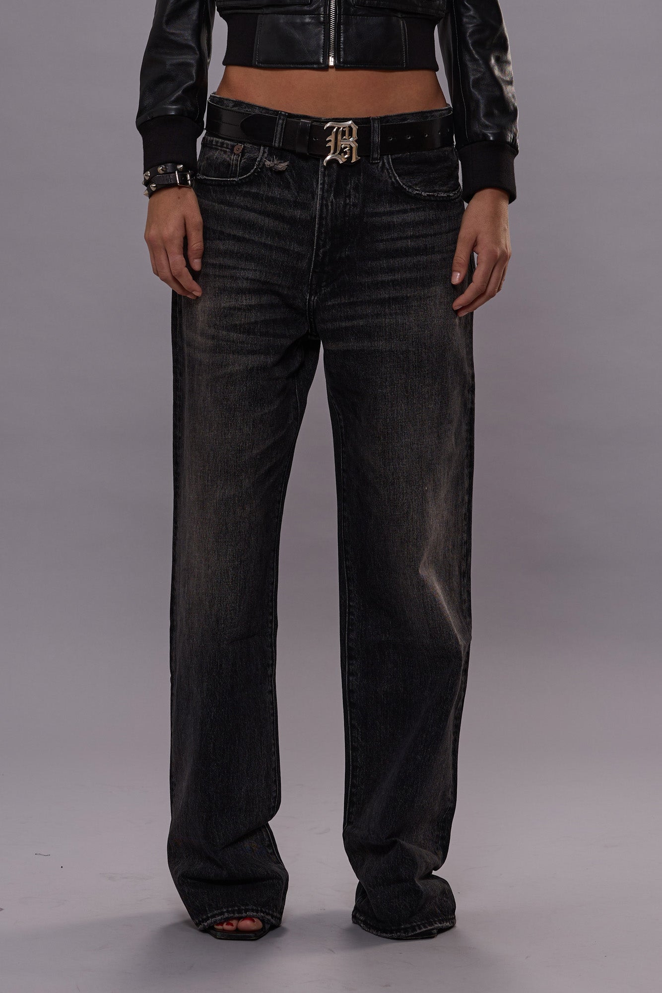 D'ARCY LOOSE JEAN - ARVIN BLACK - R13