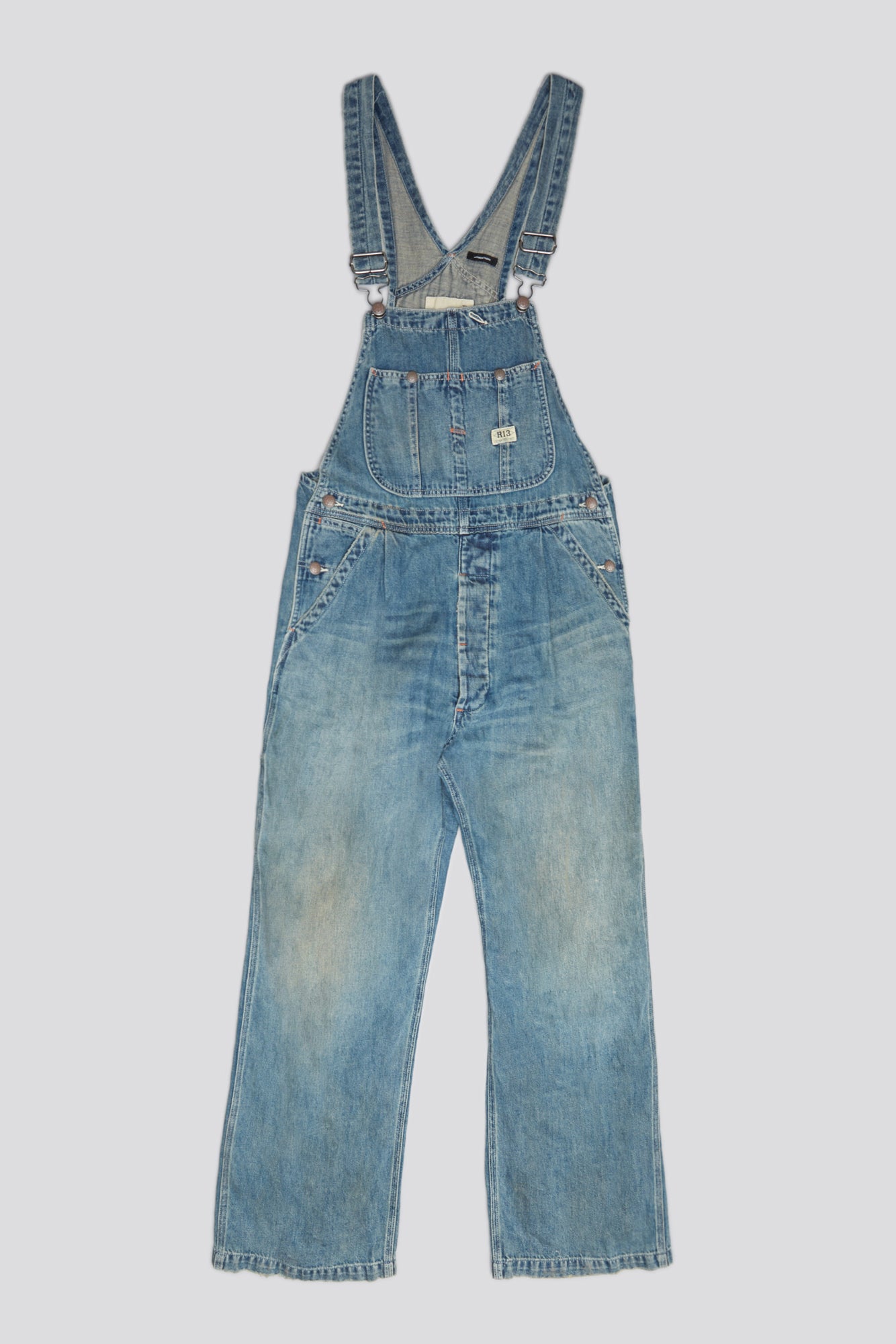 DAMON OVERALL - WEBER LINEN INDIGO - R13