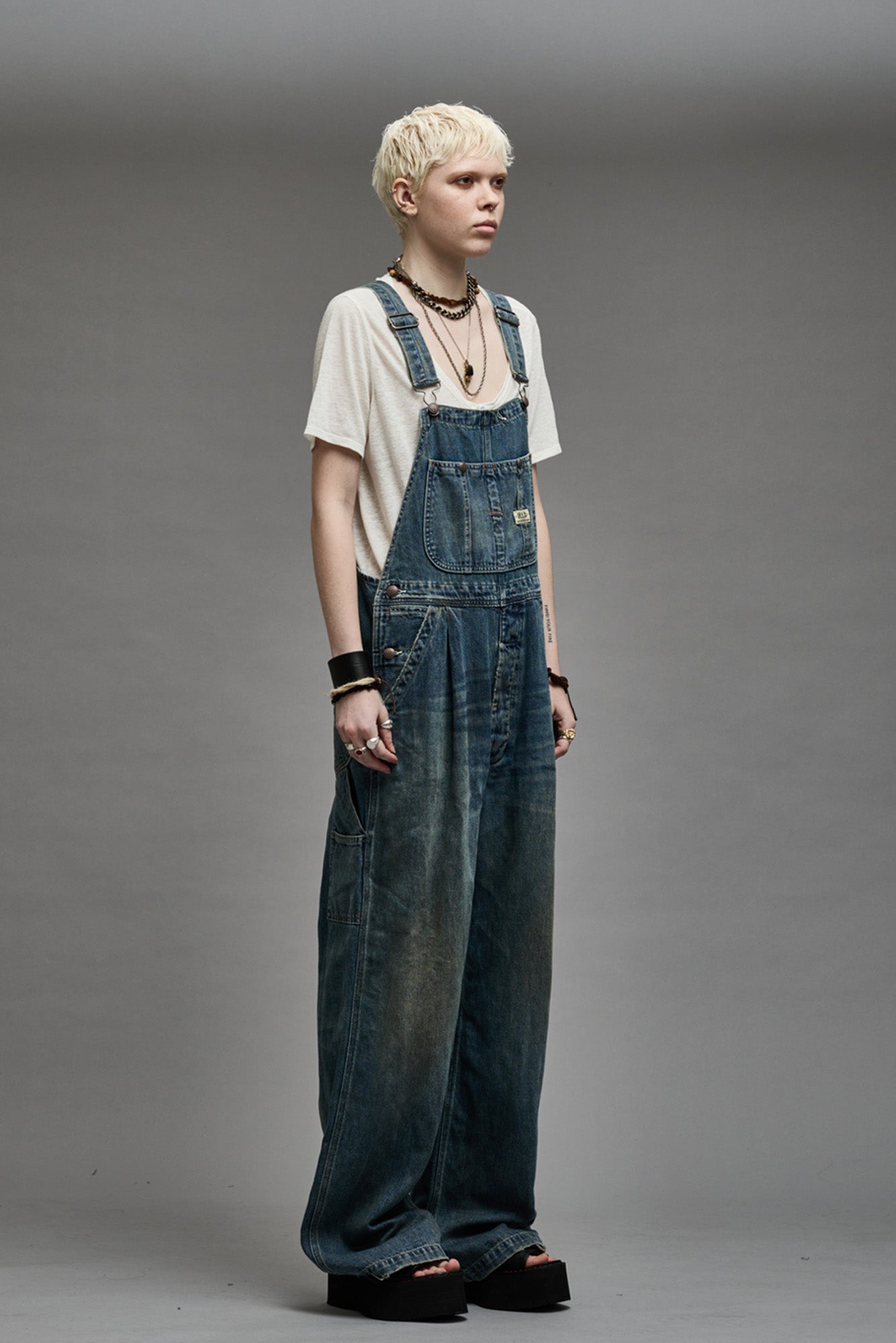 DAMON OVERALL - WEBER LINEN INDIGO - R13