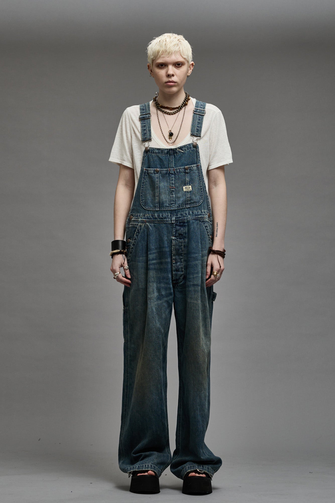 DAMON OVERALL - WEBER LINEN INDIGO - R13