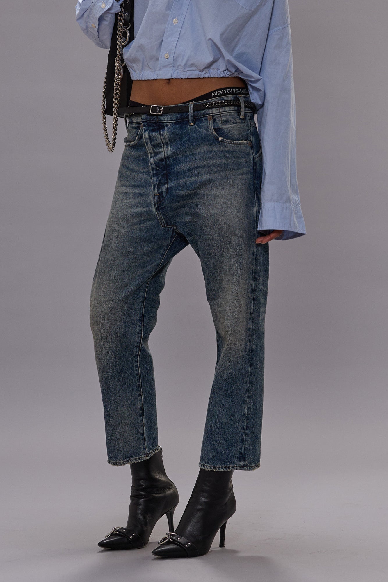 EXENE JEAN - TYNE SELVEDGE BLUE