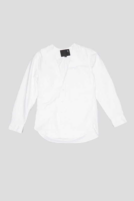 FOLDBACK SHIRT - OXFORD WHITE - R13