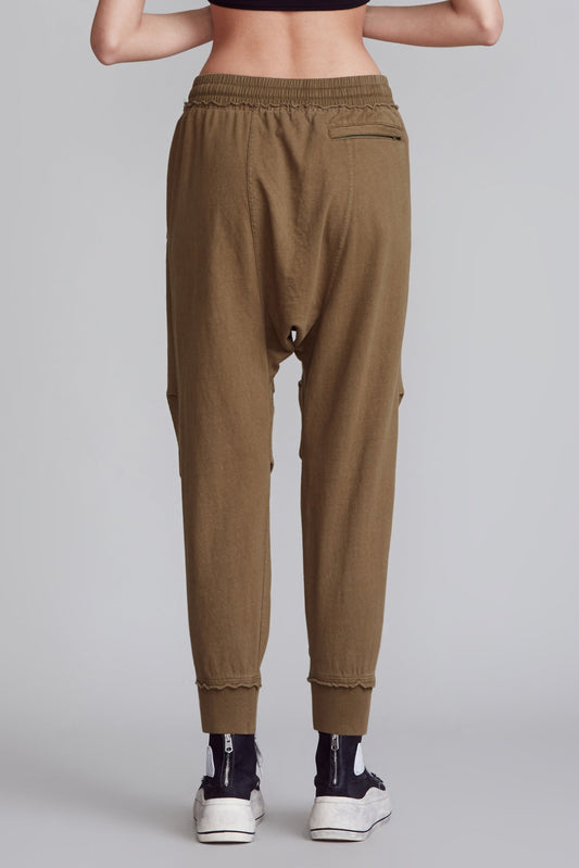 HAREM SWEATPANT - OLIVE - R13