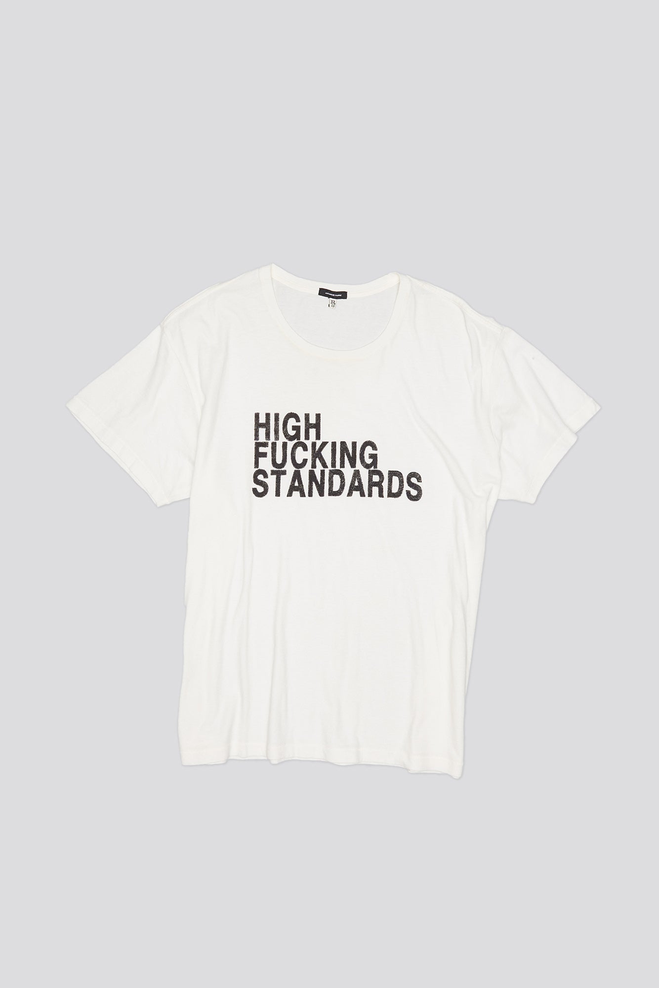 HIGH F STANDARDS BOY T - ECRU - R13