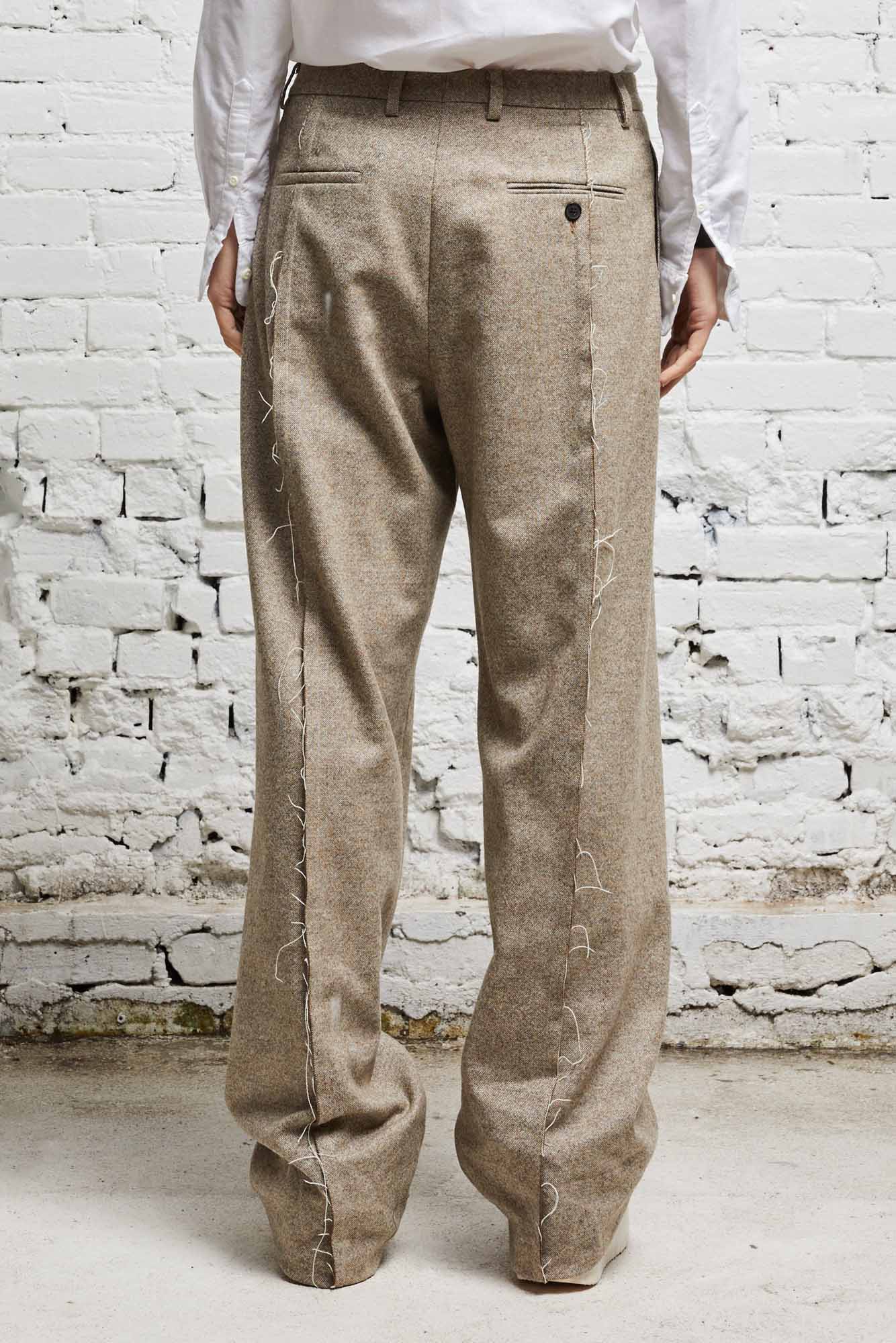 INVERTED TROUSER - OATMEAL - R13