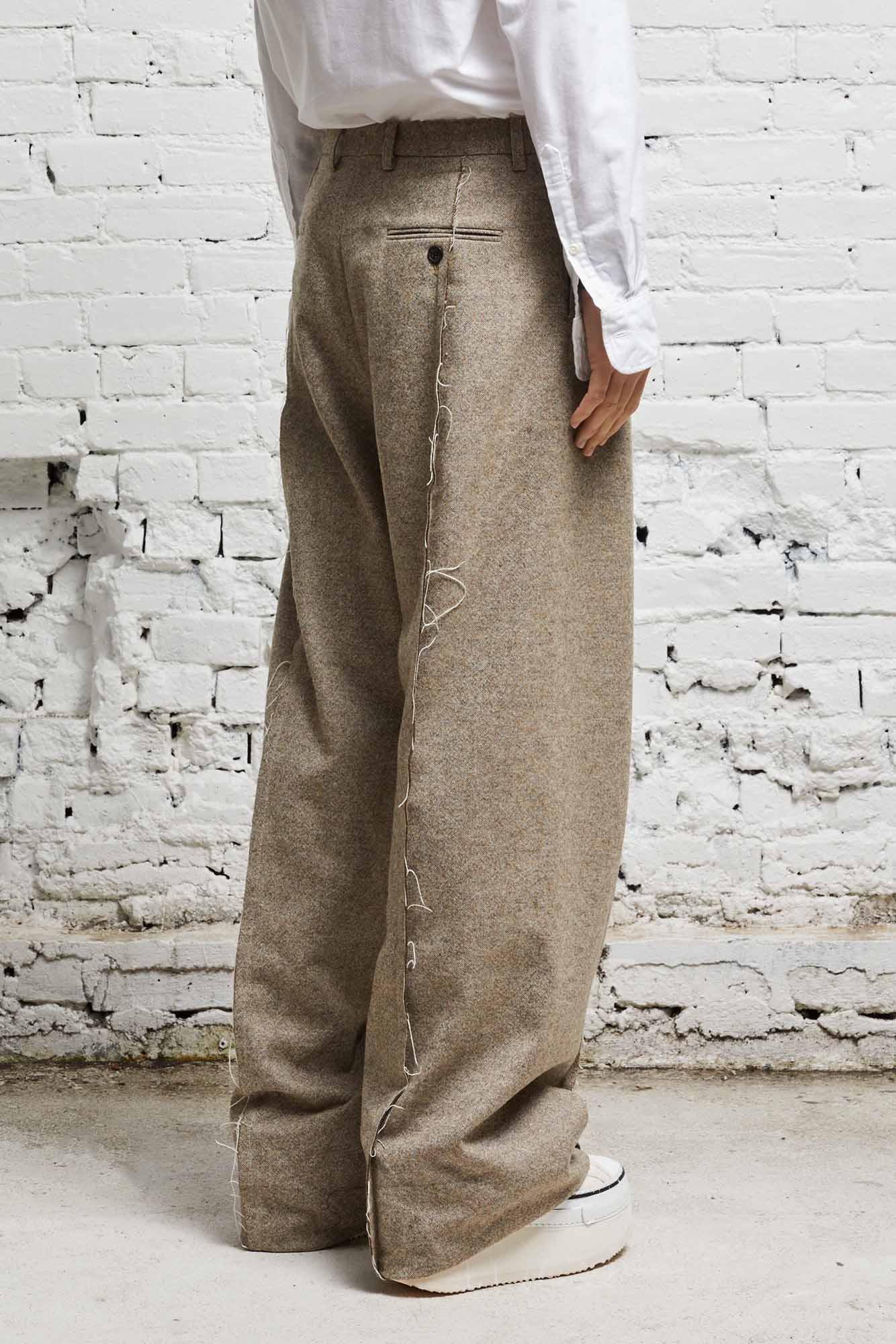 INVERTED TROUSER - OATMEAL - R13