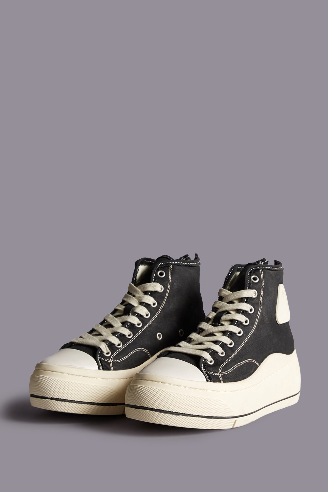 KURT HIGH TOP SNEAKER - BLACK - R13