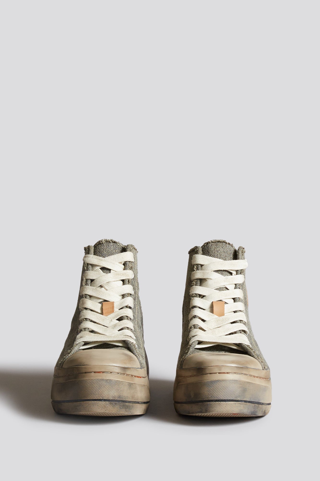 KURT HIGH TOP SNEAKER - WASHED OLIVE - R13