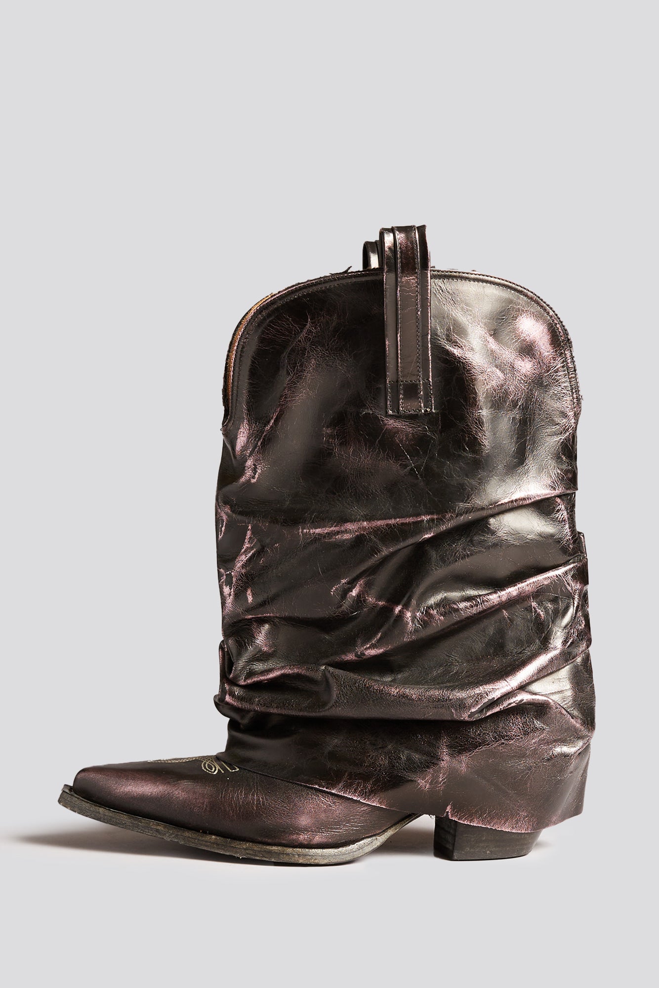 LOW RIDER COWBOY BOOT - PINK SHINE - R13