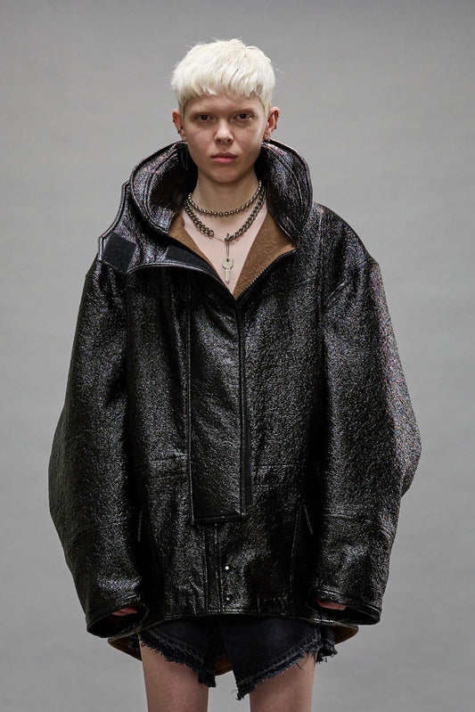 OVERSIZED PARKA - DARK SHINE - R13