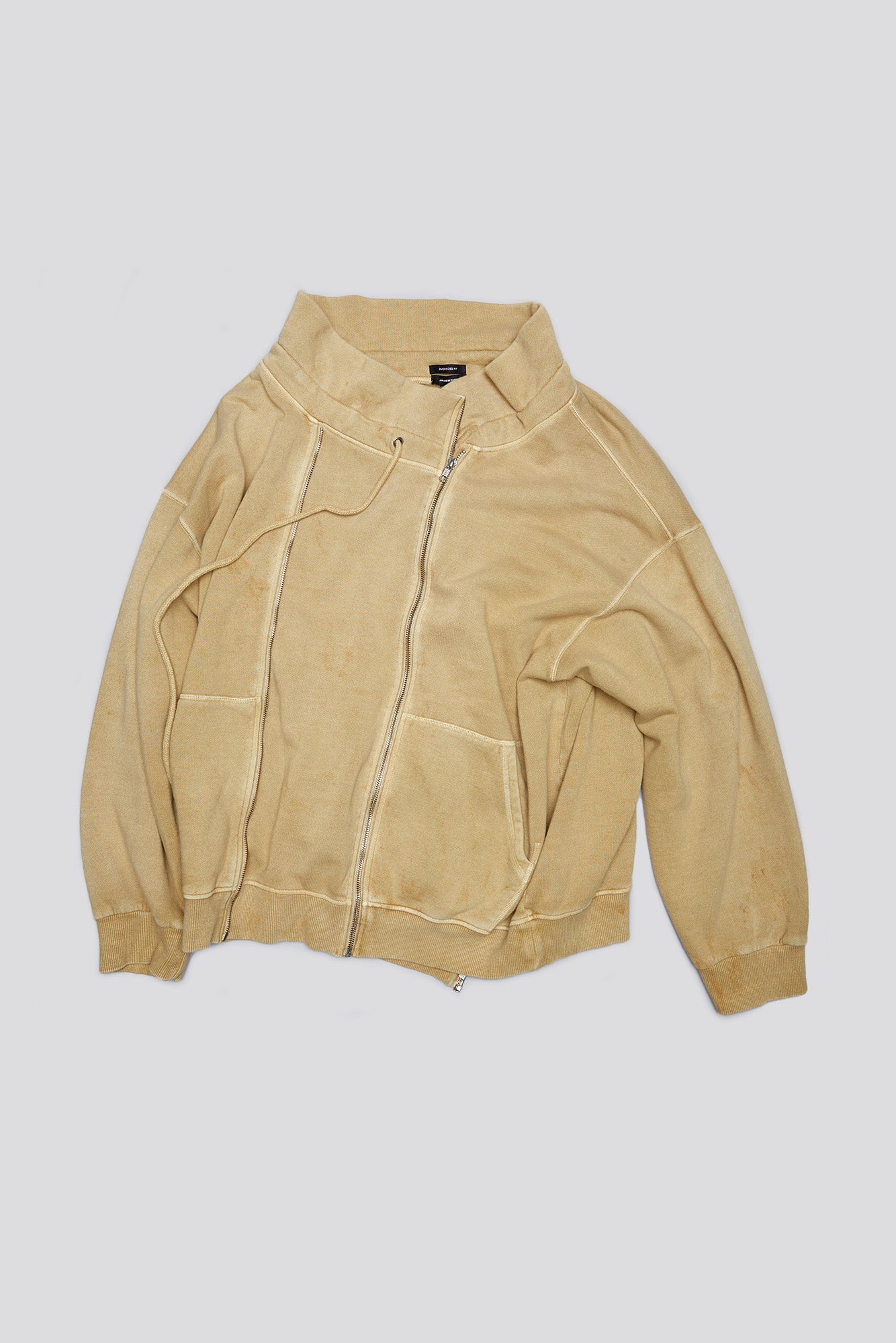 PAPERBAG ZIP-UP - KHAKI - R13