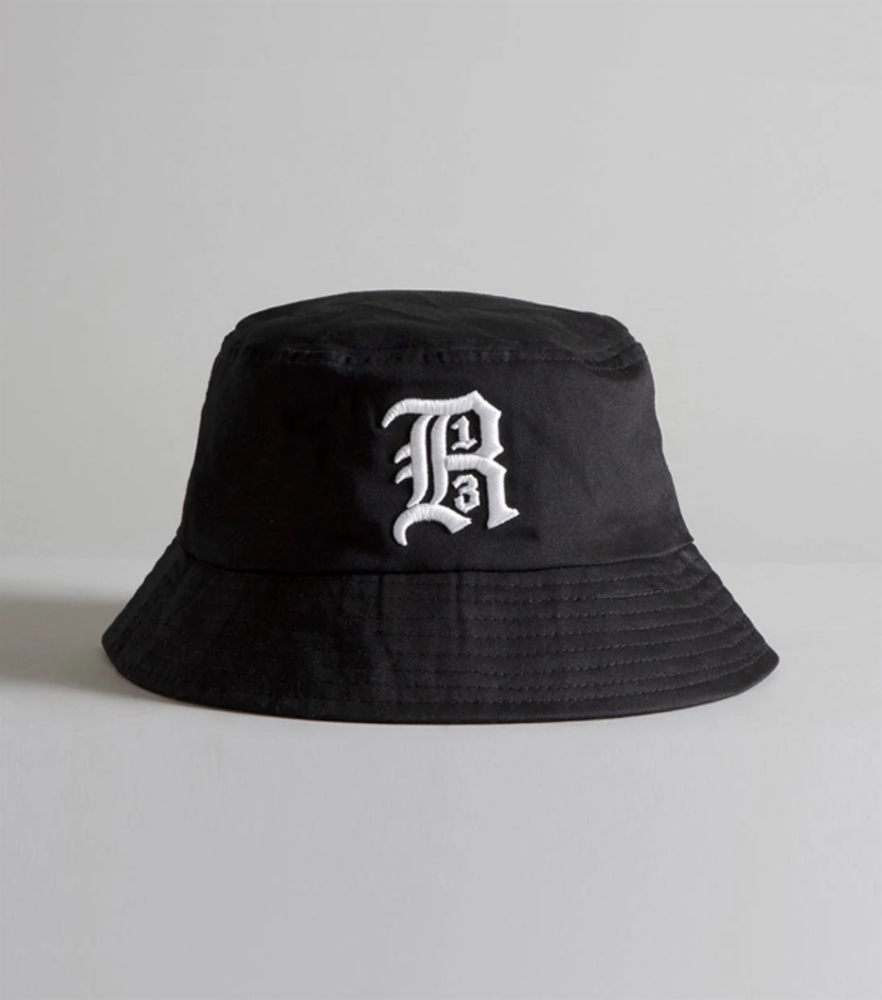 R13 BUCKET HAT - BLACK - R13