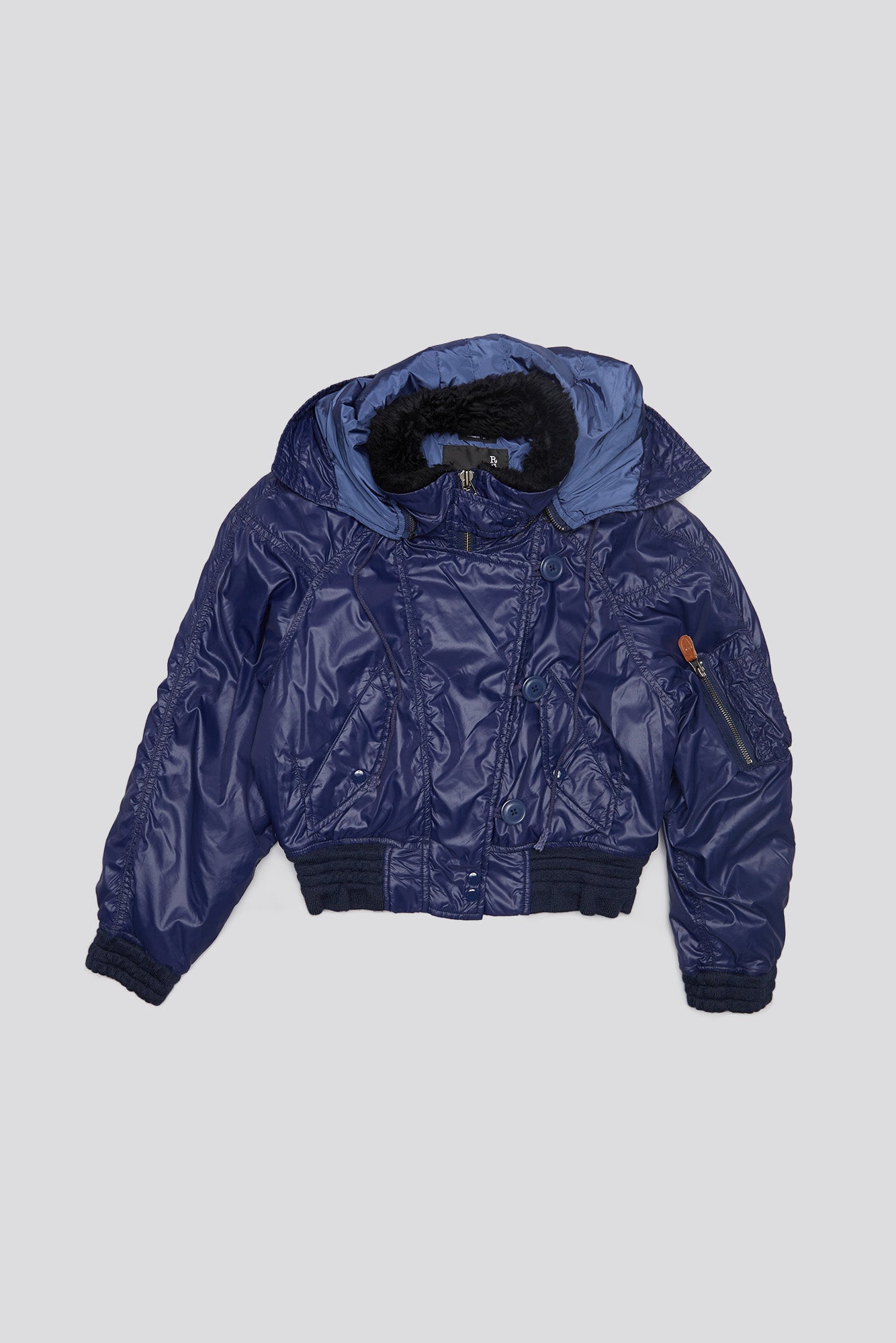 RAGLAN FLIGHT JACKET - NAVY - R13