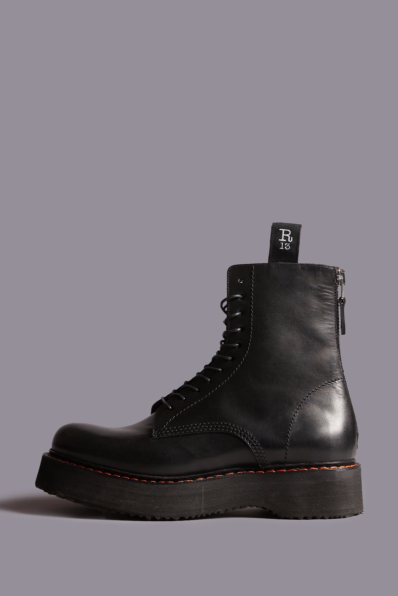 SINGLE STACK BOOT - BLACK - R13