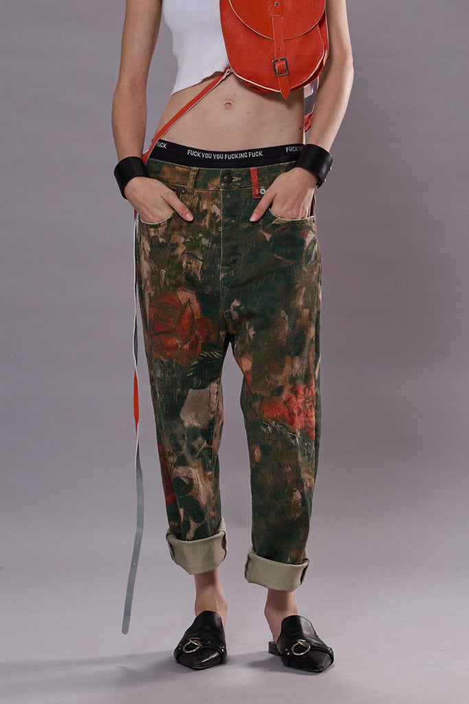 TAILORED DROP - PRINTED CAMO ROSE