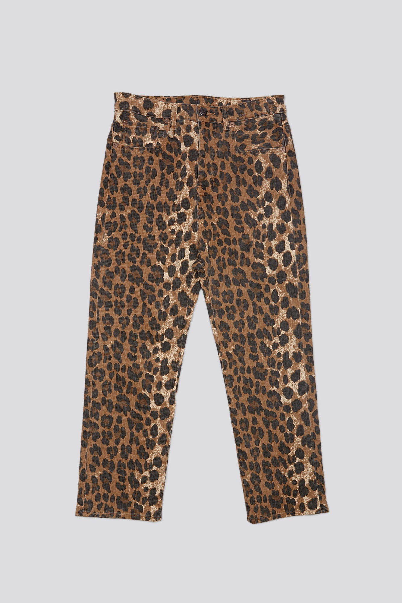 TAILORED DROP - STONE WASHED LEOPARD - R13