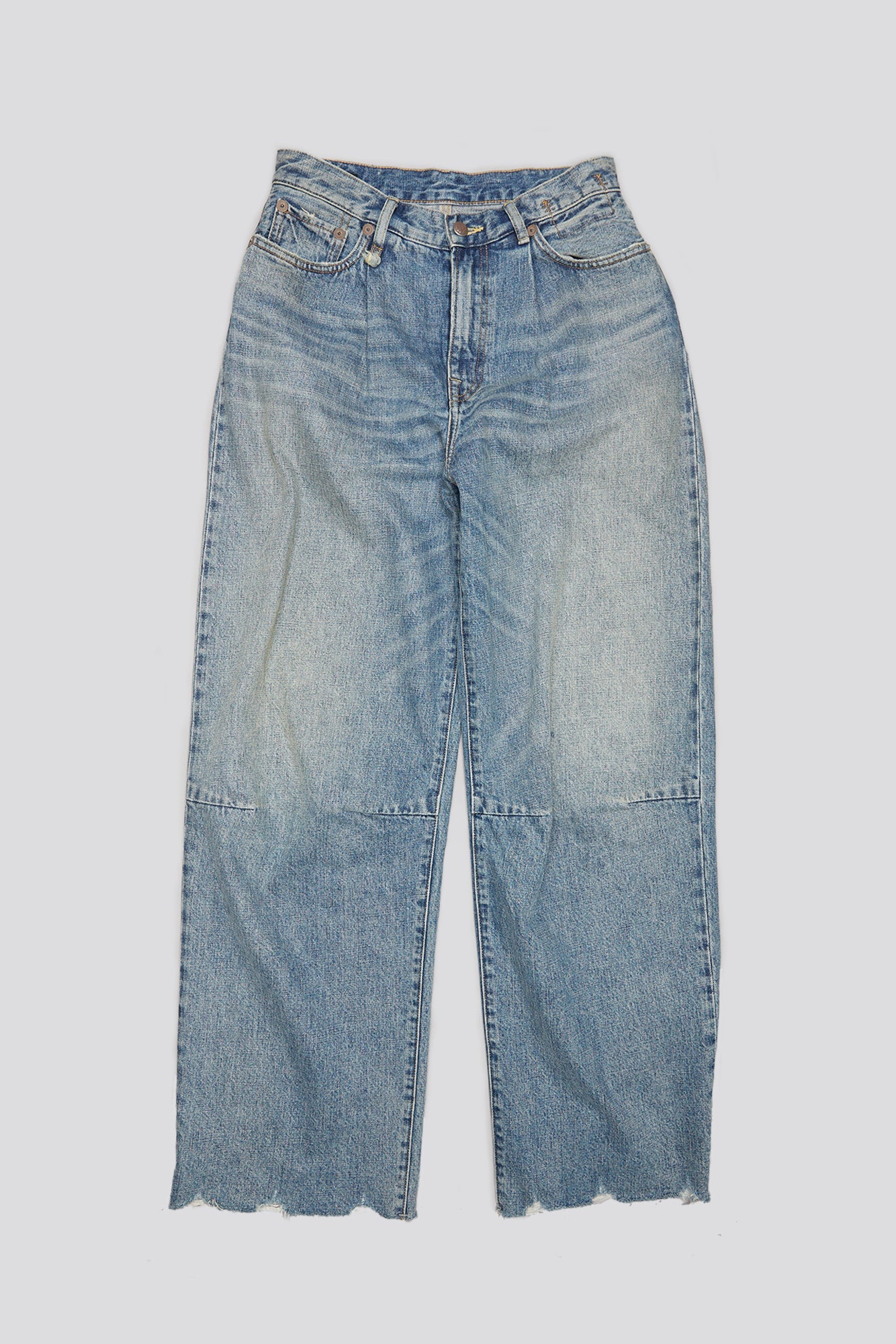 WAYNE ARTICULATED KNEE JEAN - LENA BLUE - R13