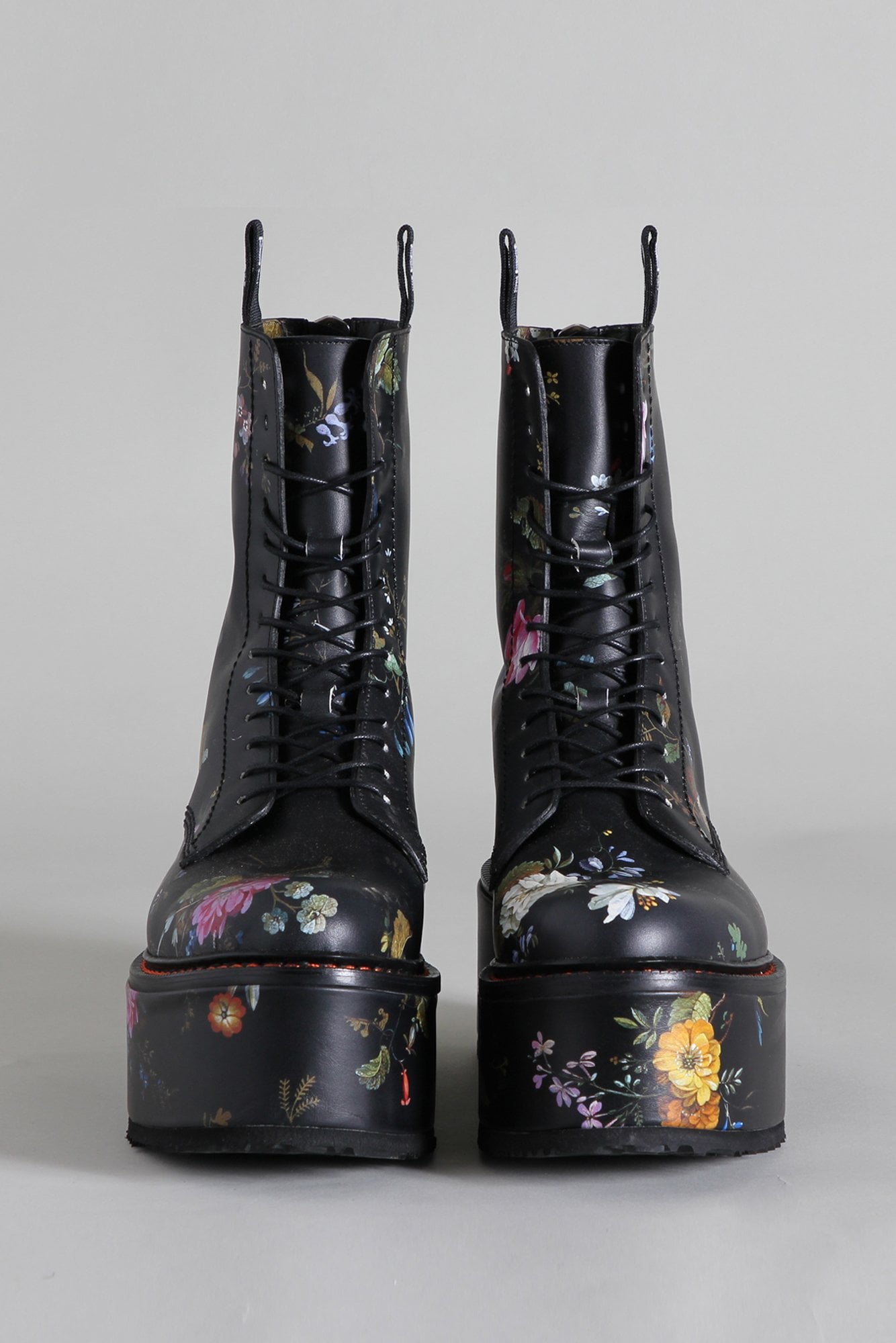 Floral hot sale platform boots