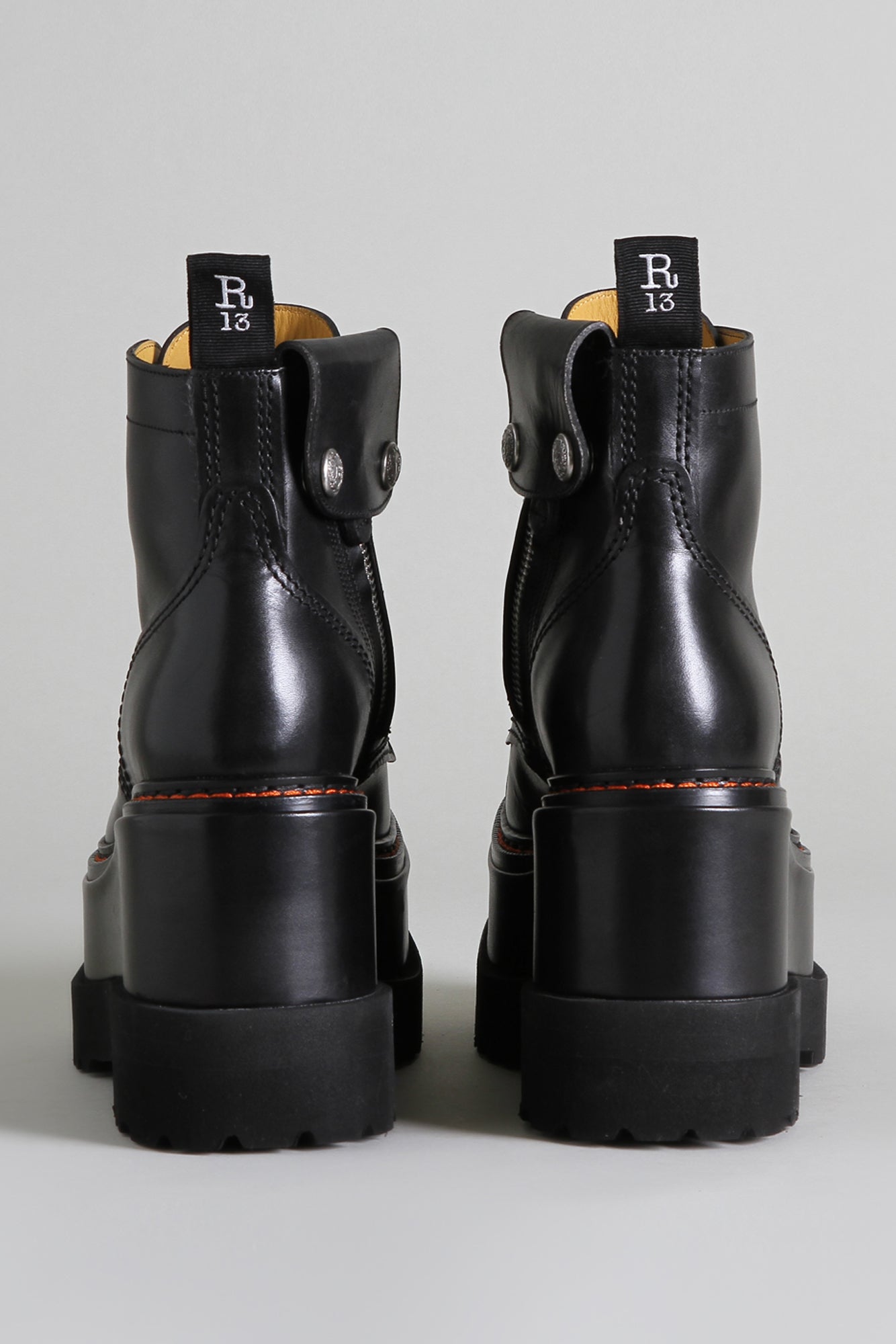 R13 ankle harness platform on sale boot