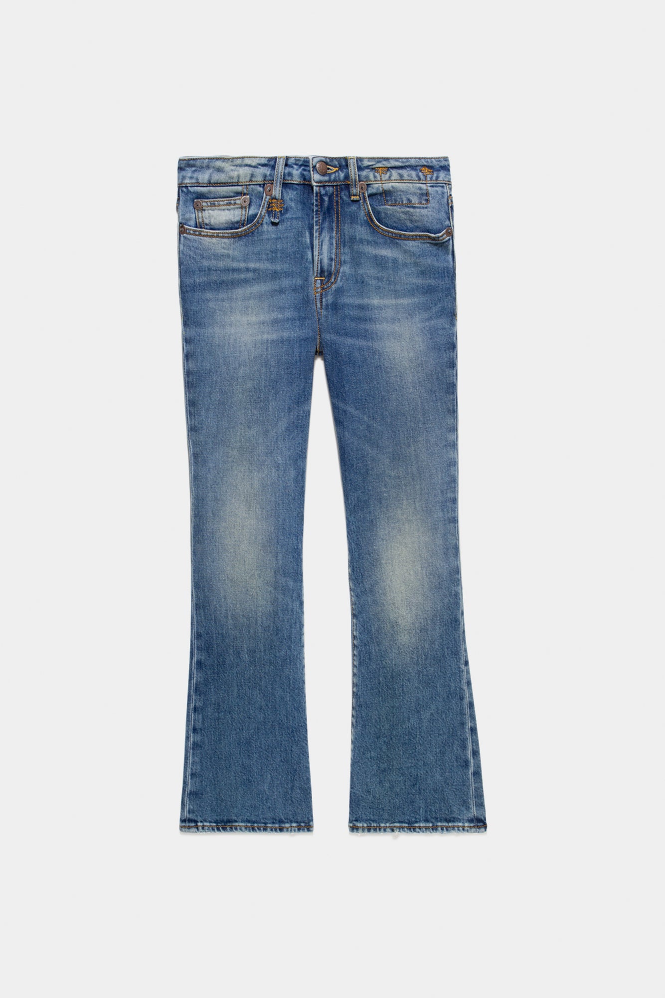 R13 kick hot sale fit jeans