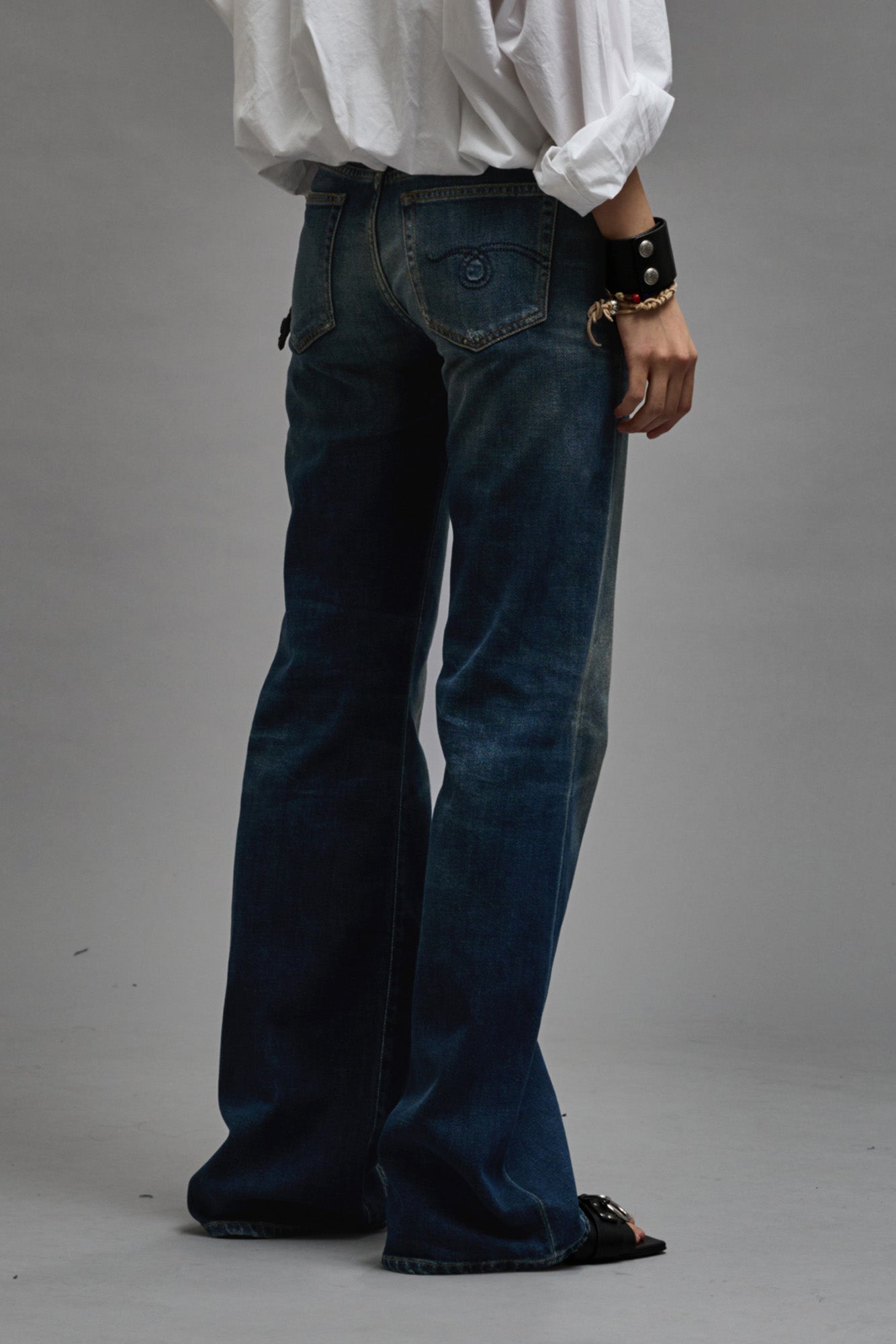 BOY FLARE JEAN ANSEL BLUE R13