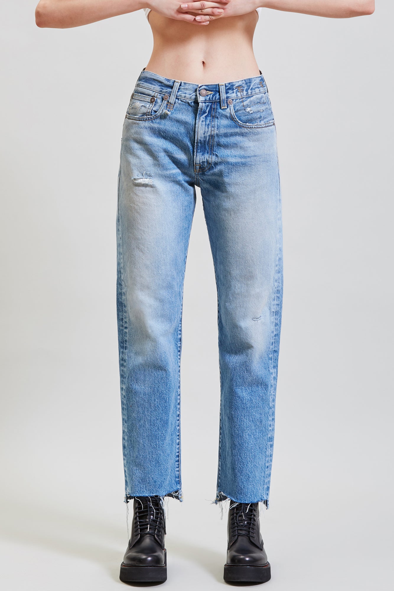 BOYFRIEND JEAN IRVING BLUE R13